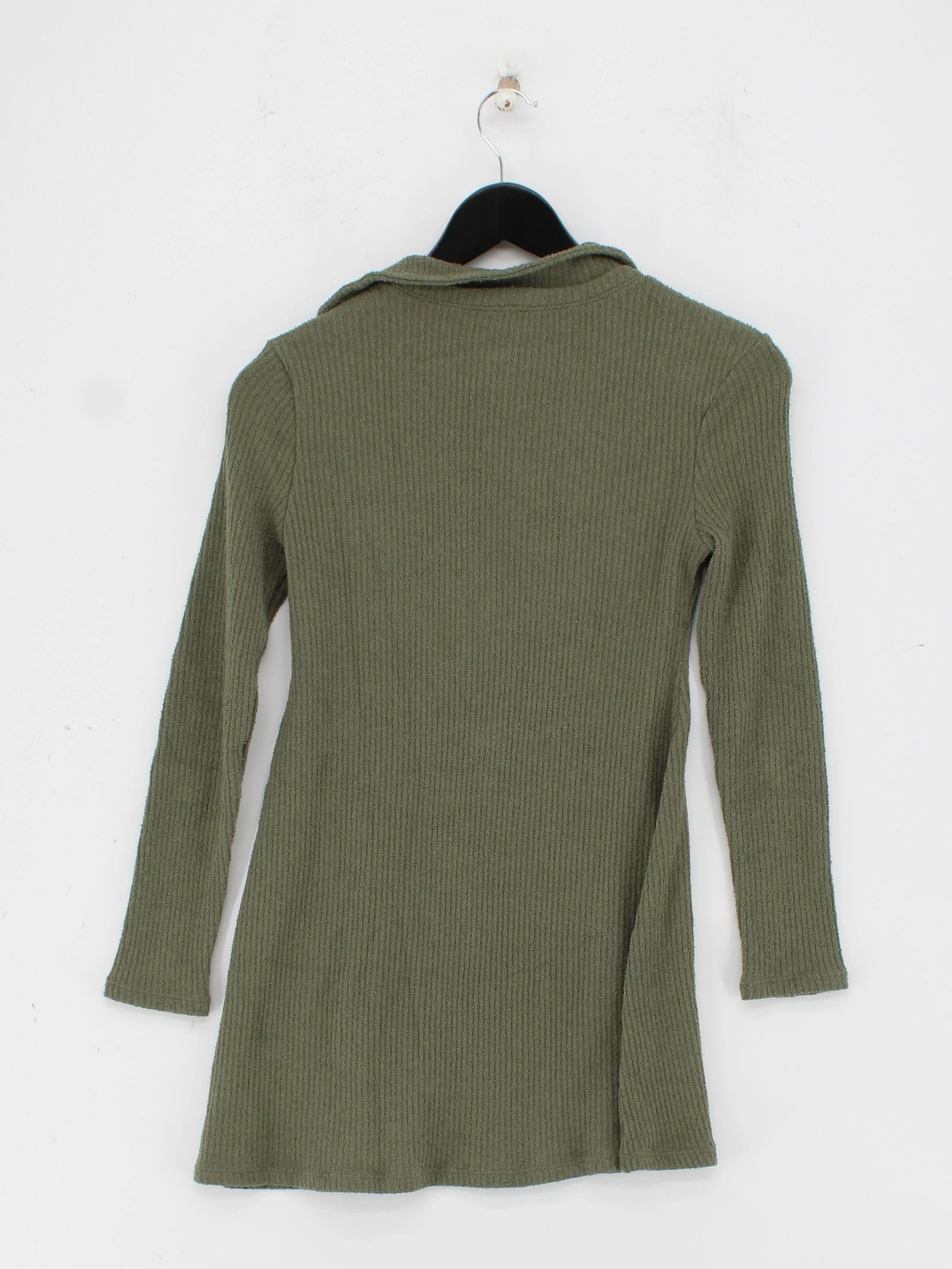 Topshop T-Shirt Mini Dress UK6 in Green - Image 2