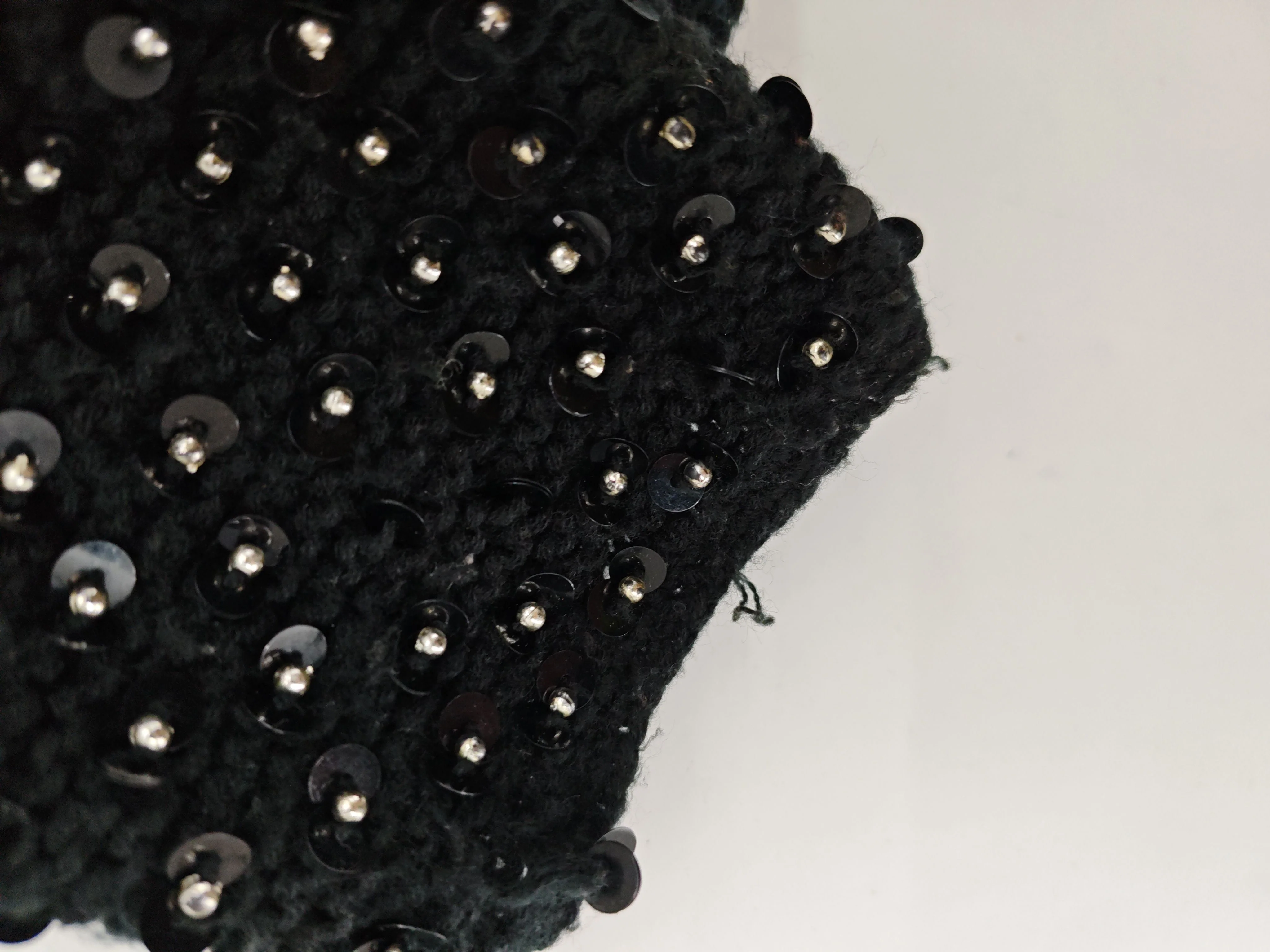 Topshop Women's Cardigan M Black 100% Acrylic Round Neck Cardigan - Image 6
