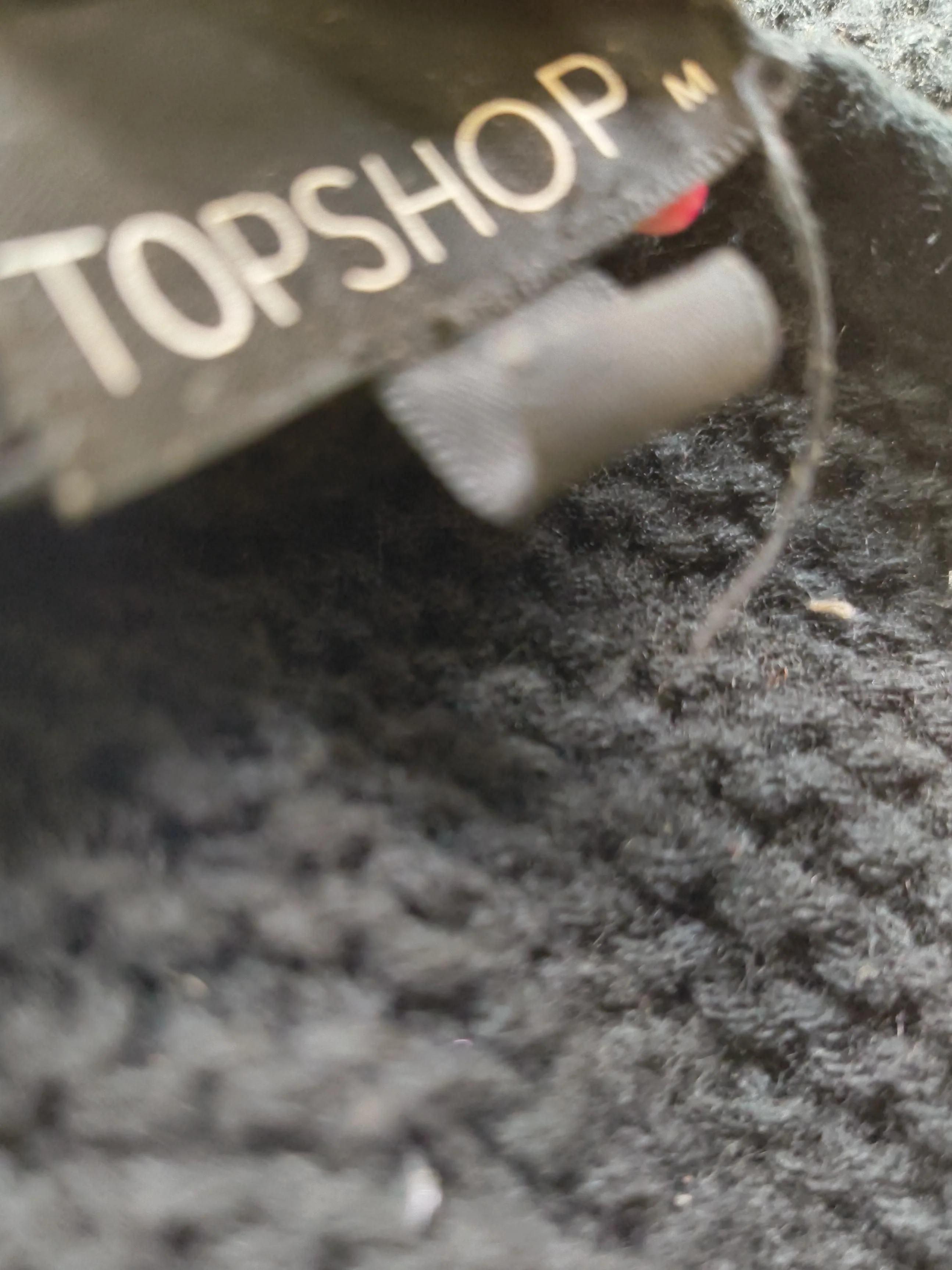 Topshop Women's Cardigan M Black 100% Acrylic Round Neck Cardigan - Image 7