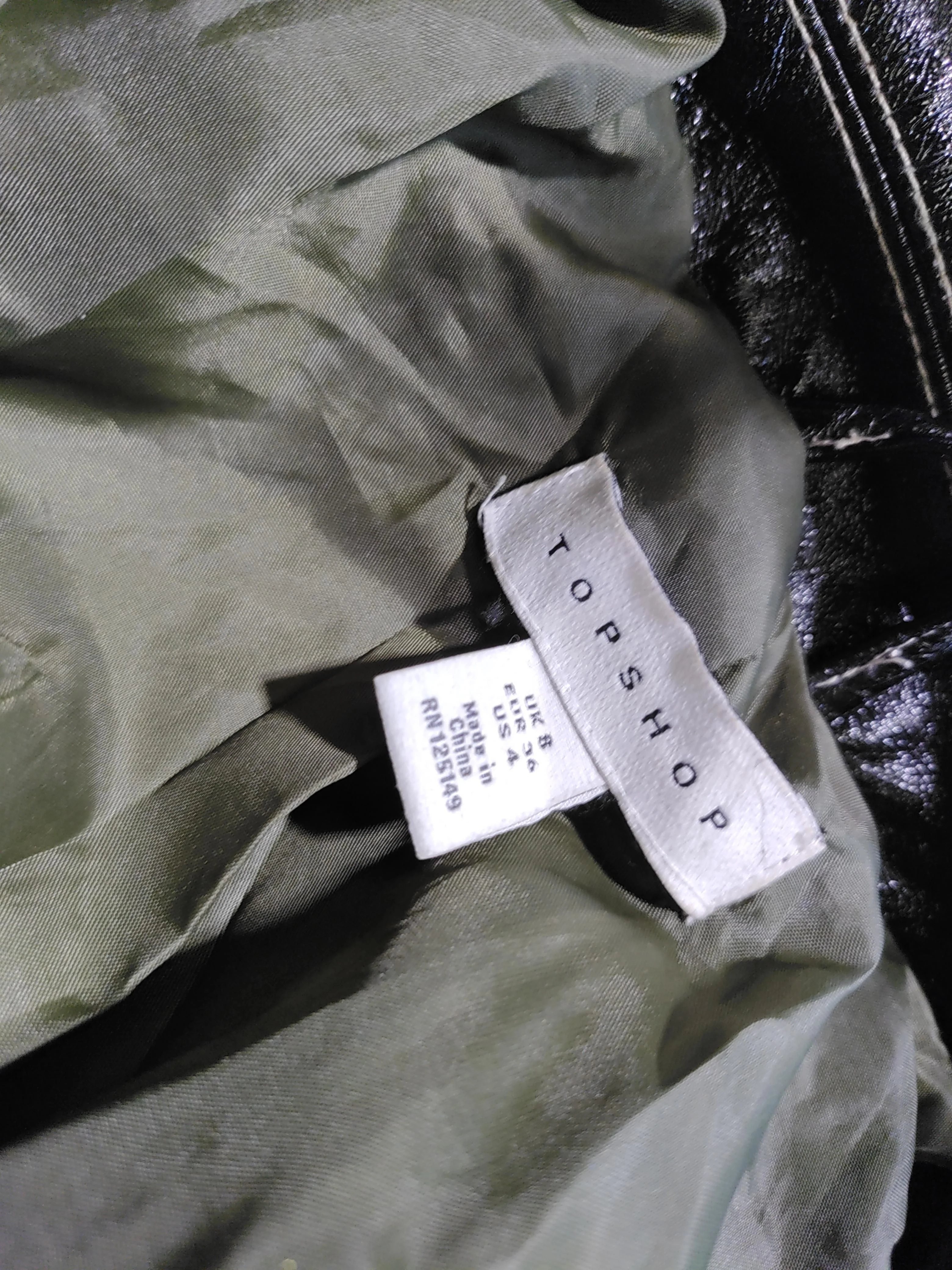 Topshop Women's Coat UK 8 Black 100% Other Trench Coat - Image 5