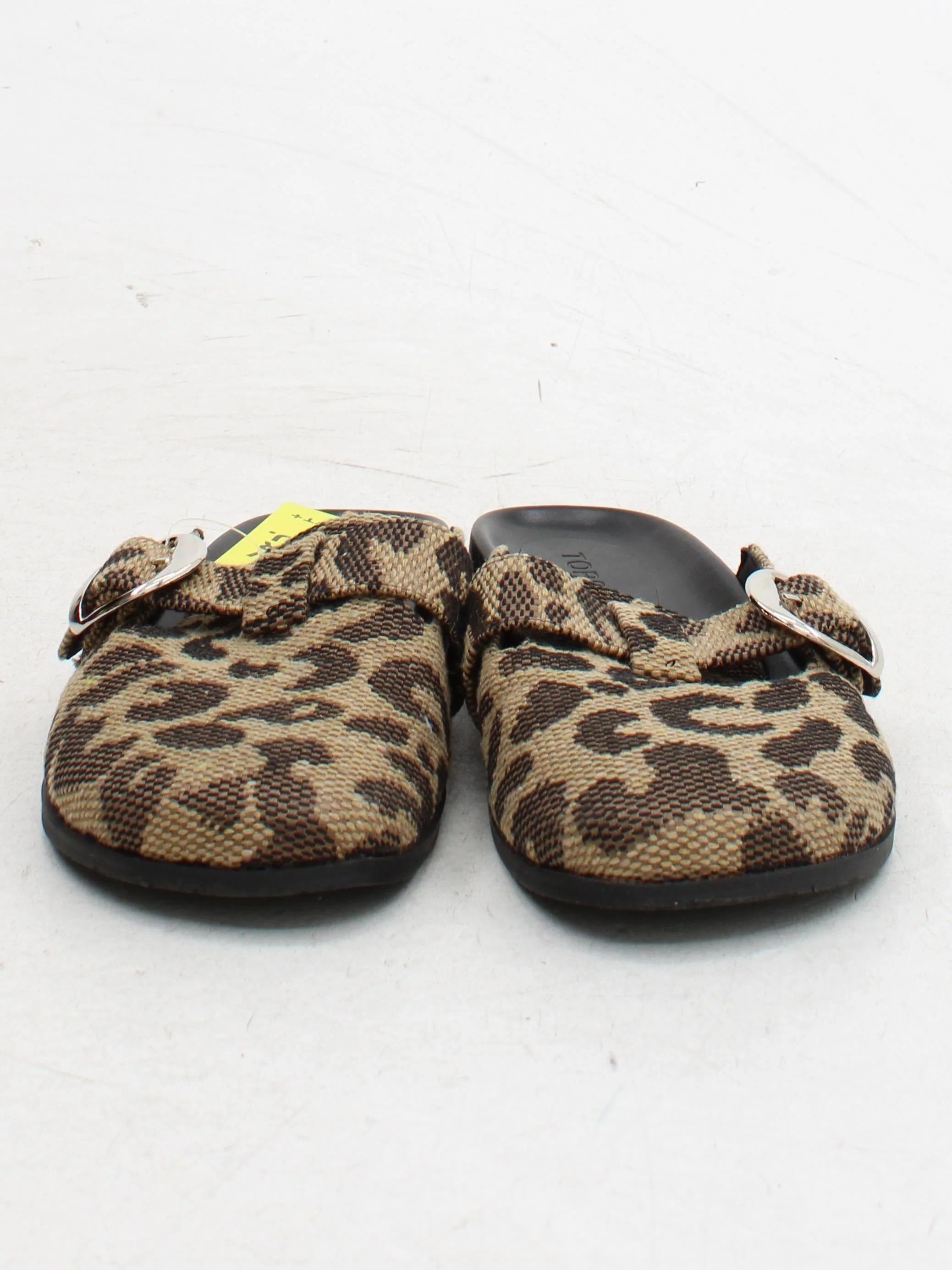 Topshop Women's Flat Shoes UK 4 Brown Animal Print 100% Other Slider - Image 2
