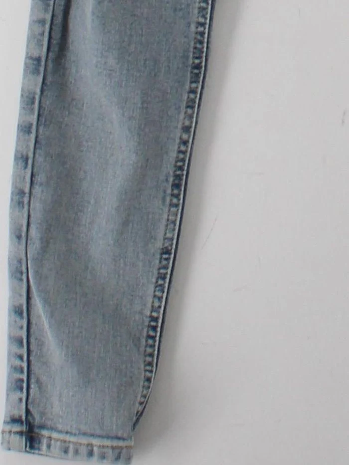 Topshop Women's Jeans W 26 in Blue Cotton with Elastane Skinny - Image 4