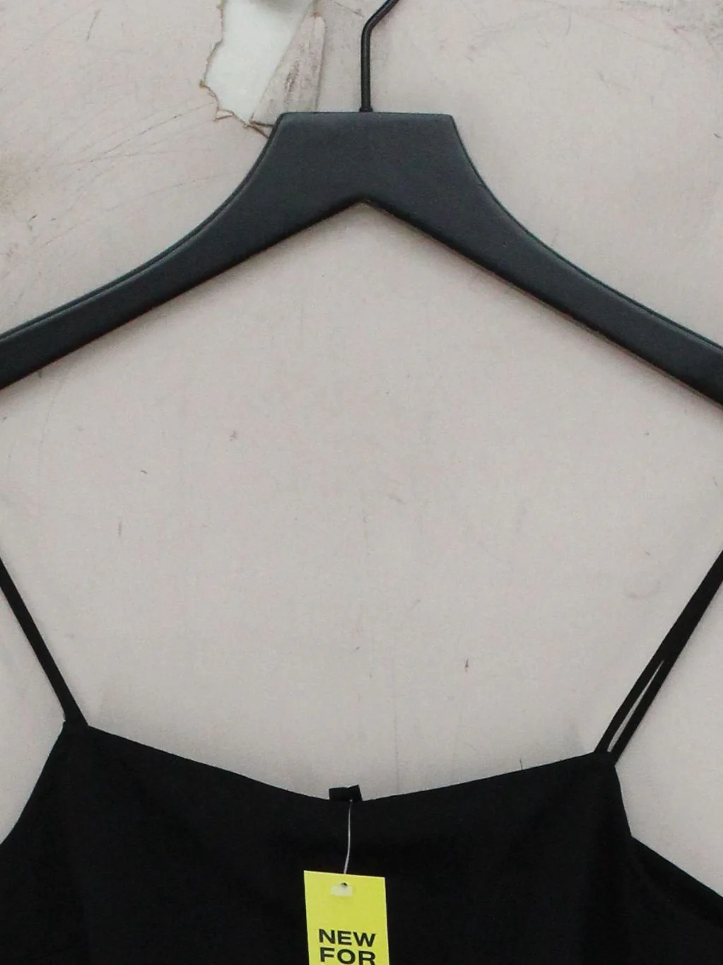 Topshop Women's T-Shirt S Black 100% Polyester Sleeveless Square Neck Camisole - Image 3