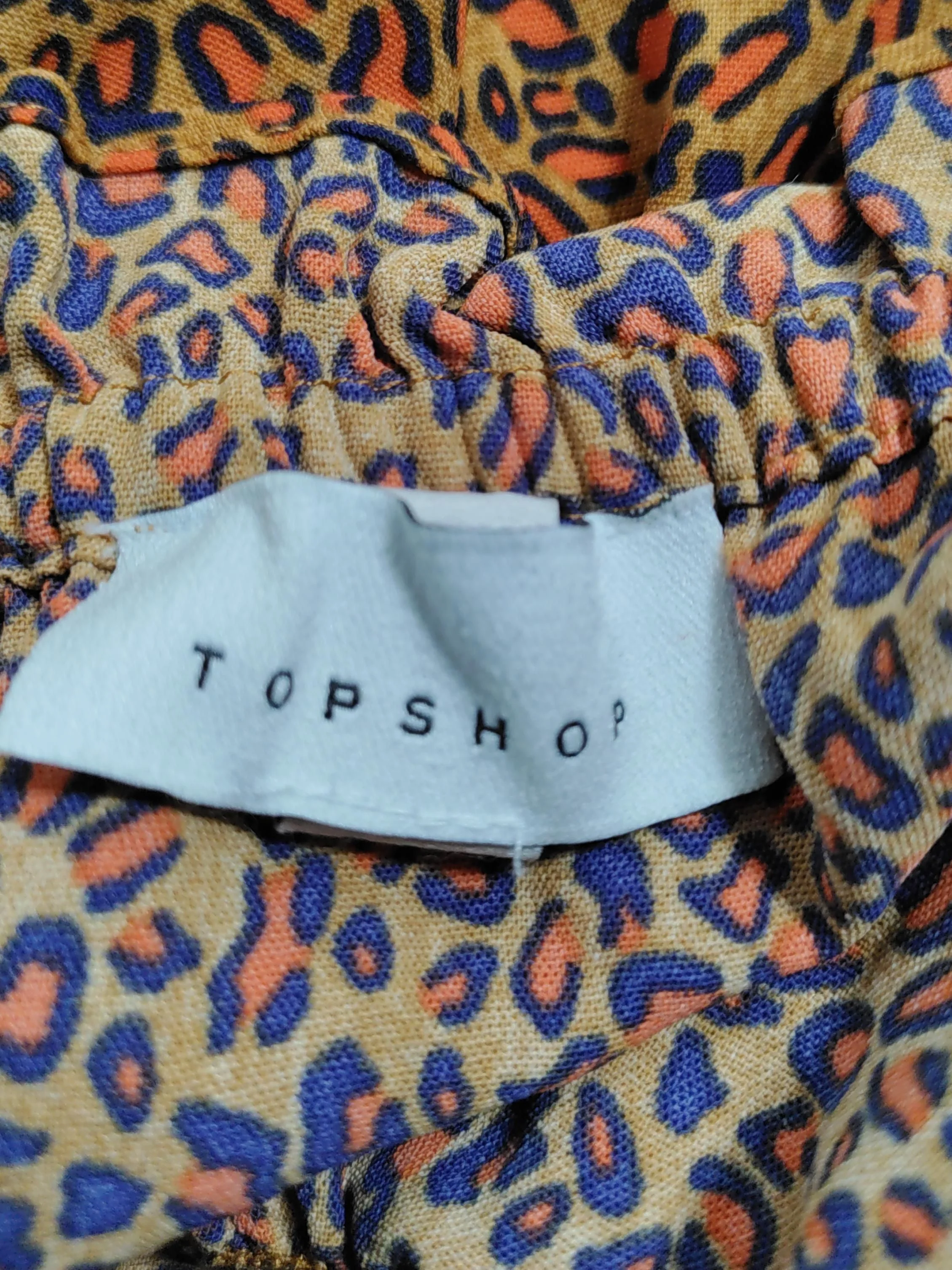 Topshop Women's Top UK 10 Multi 100% Polyester Cropped - Image 5