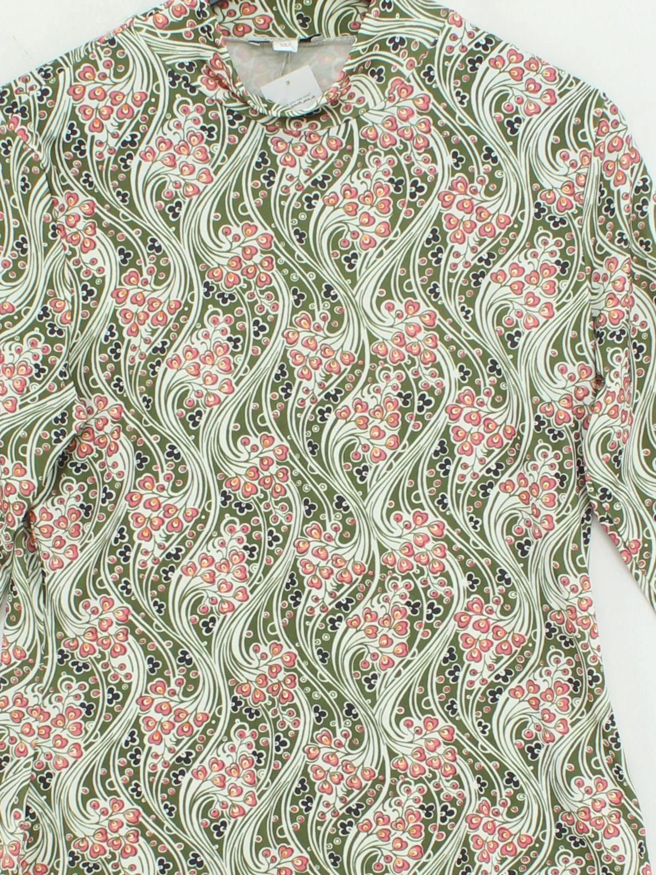 Topshop Women's Top UK 14 Multi Polyester with Elastane Basic - Image 3
