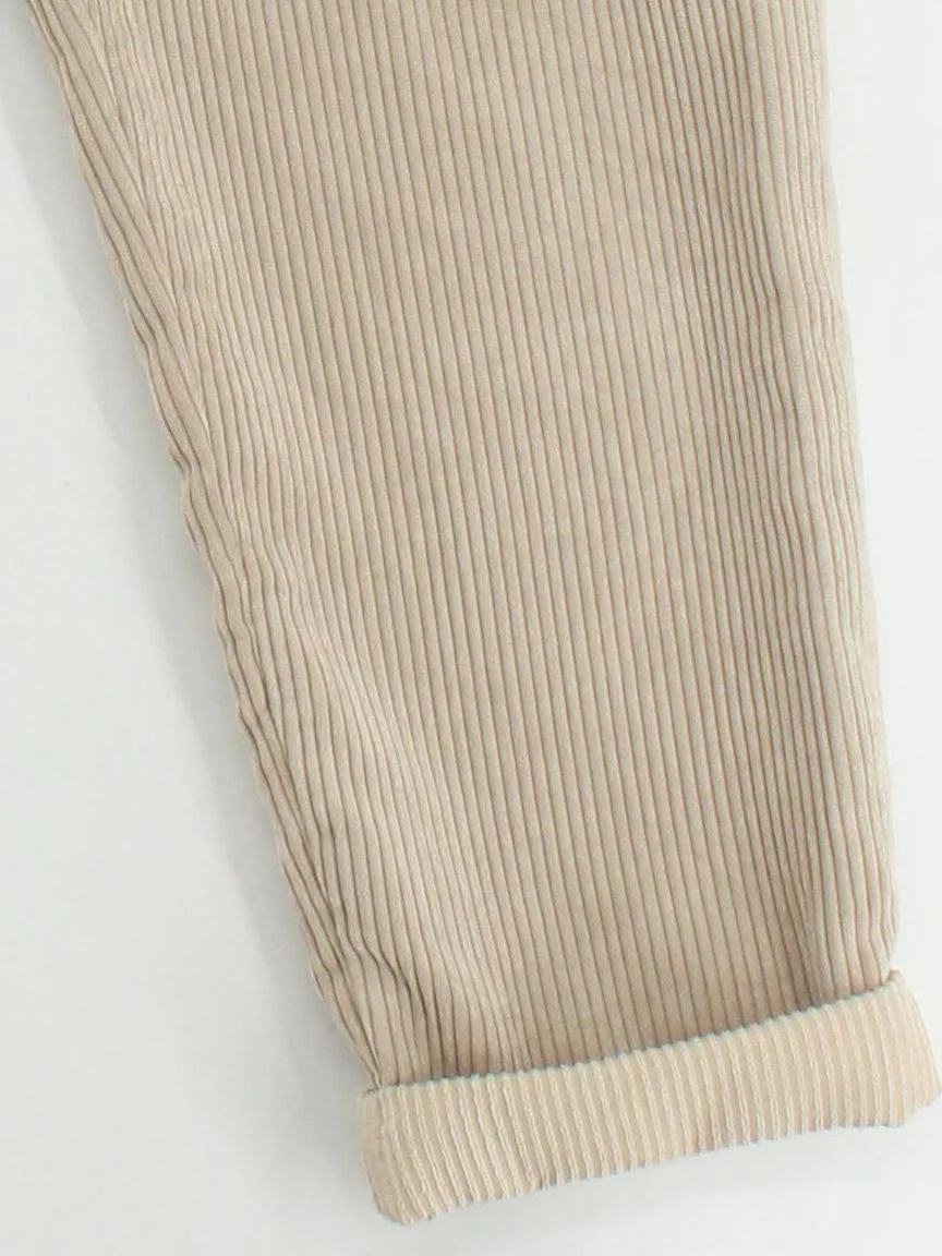 Topshop Women's Trousers UK 10 Cream Polyester with Nylon Wide-Leg Cropped - Image 4