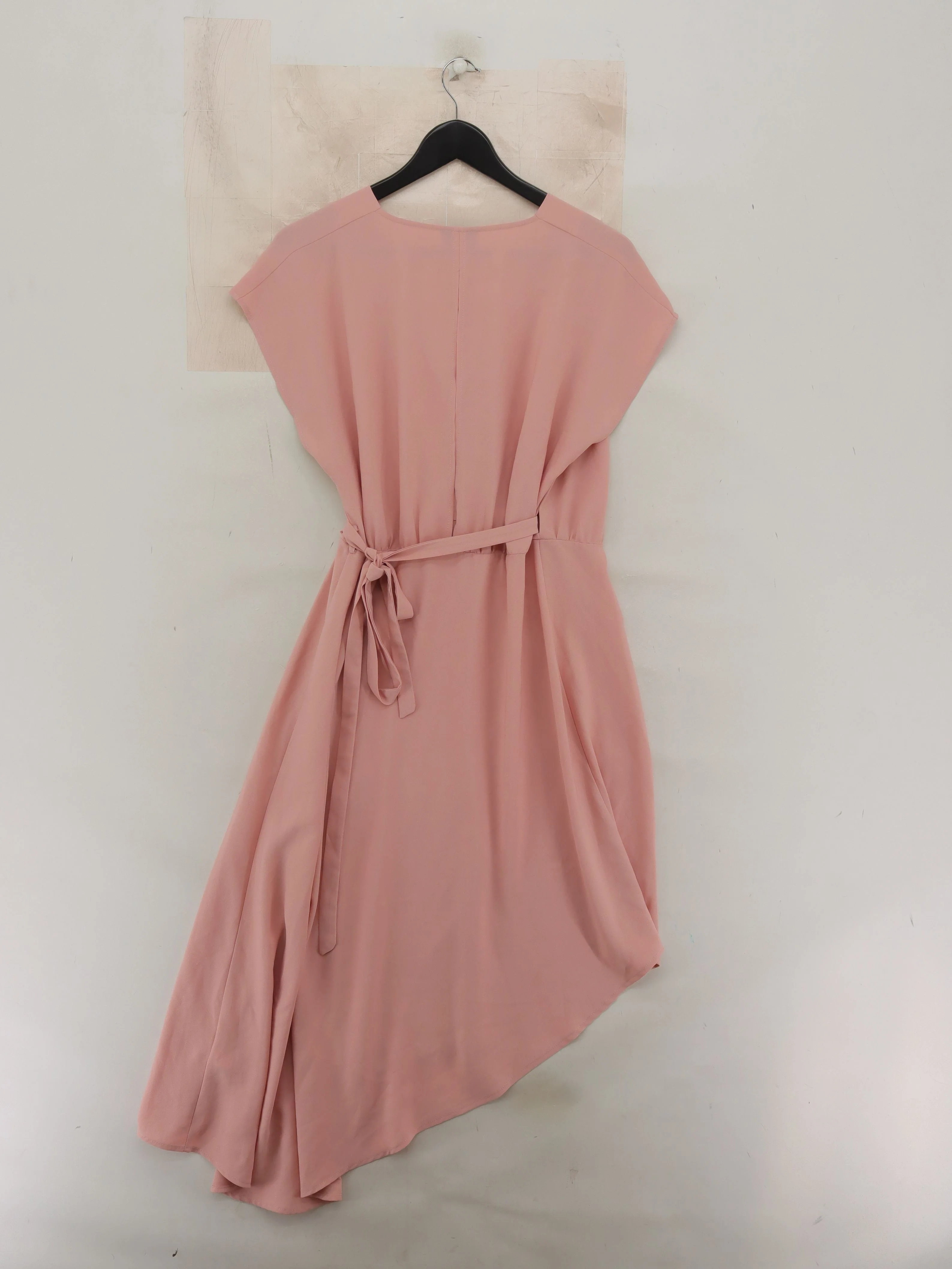 Topshop Wrap Midi Dress UK12 in Pink - Image 2
