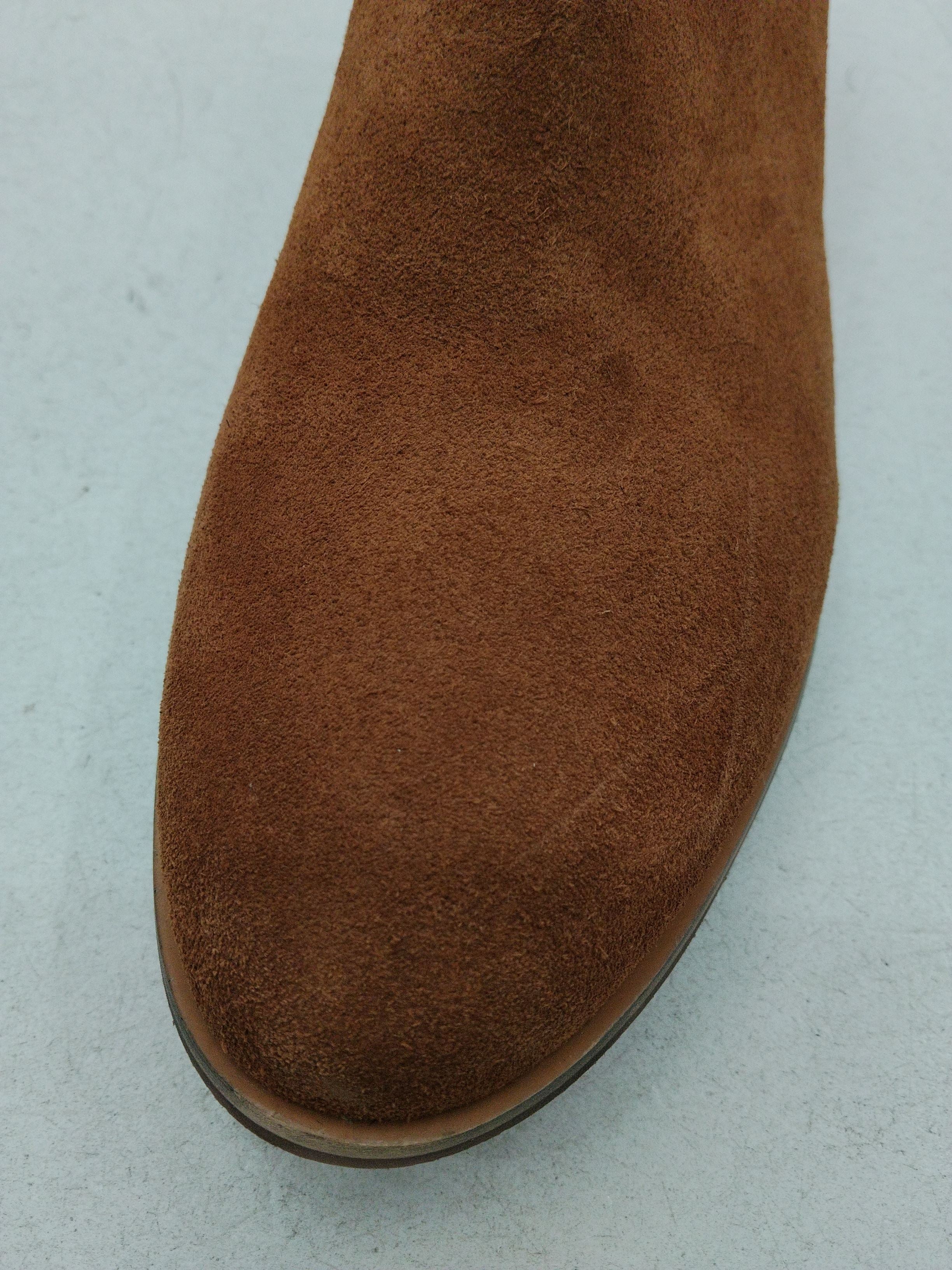 Tory Burch Women's Boots UK 8 Tan 100% Suede Combat - Image 8