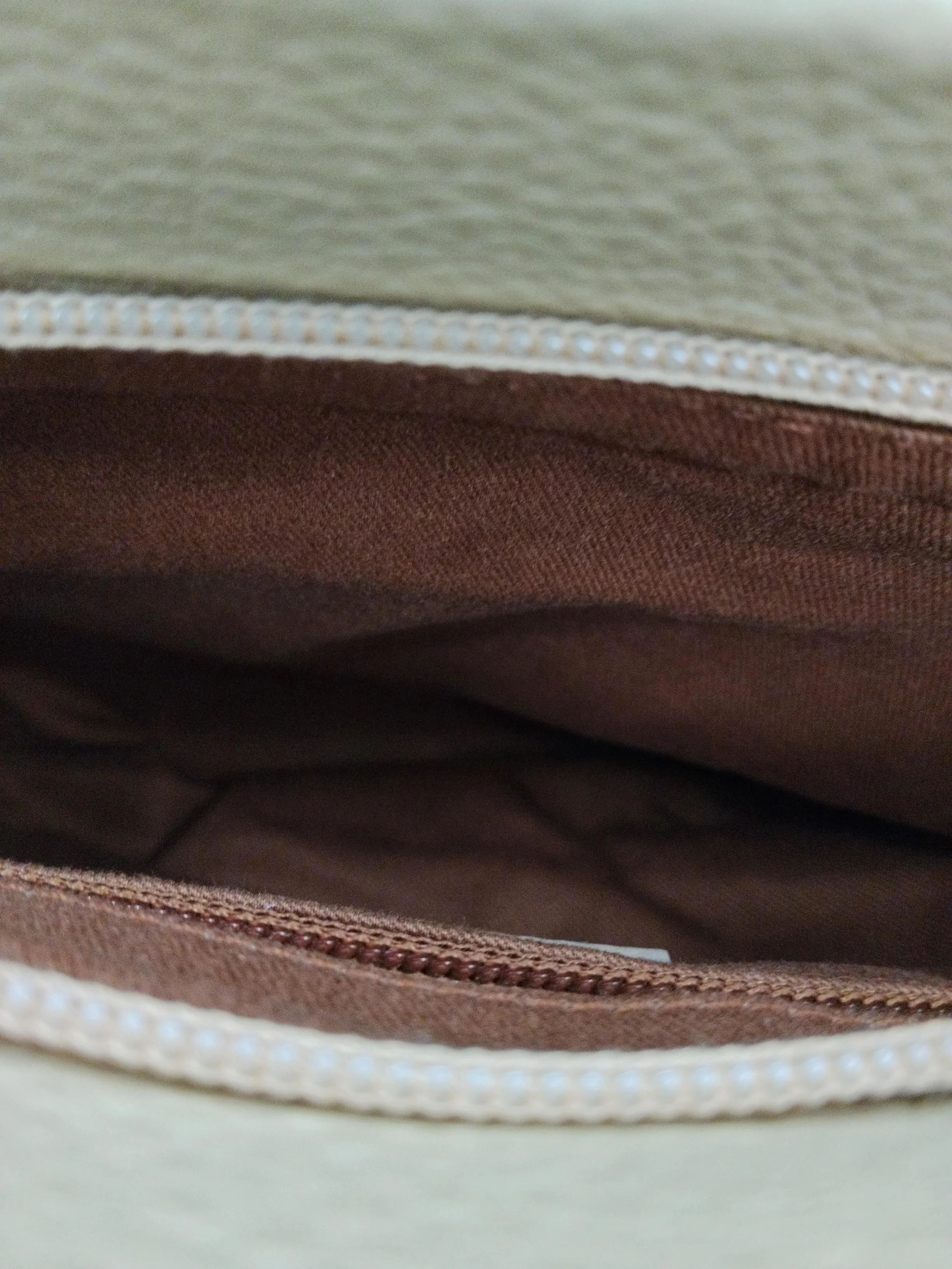 Tosca Women's Bag Tan 100% Leather Clutch - Image 4