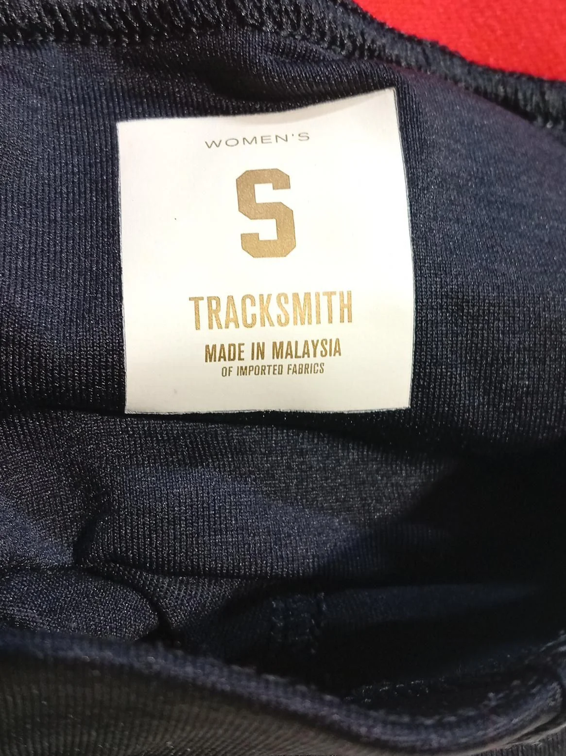 Tracksmith Women's Leggings S Black Nylon with Elastane, Polyester Full length - Image 5