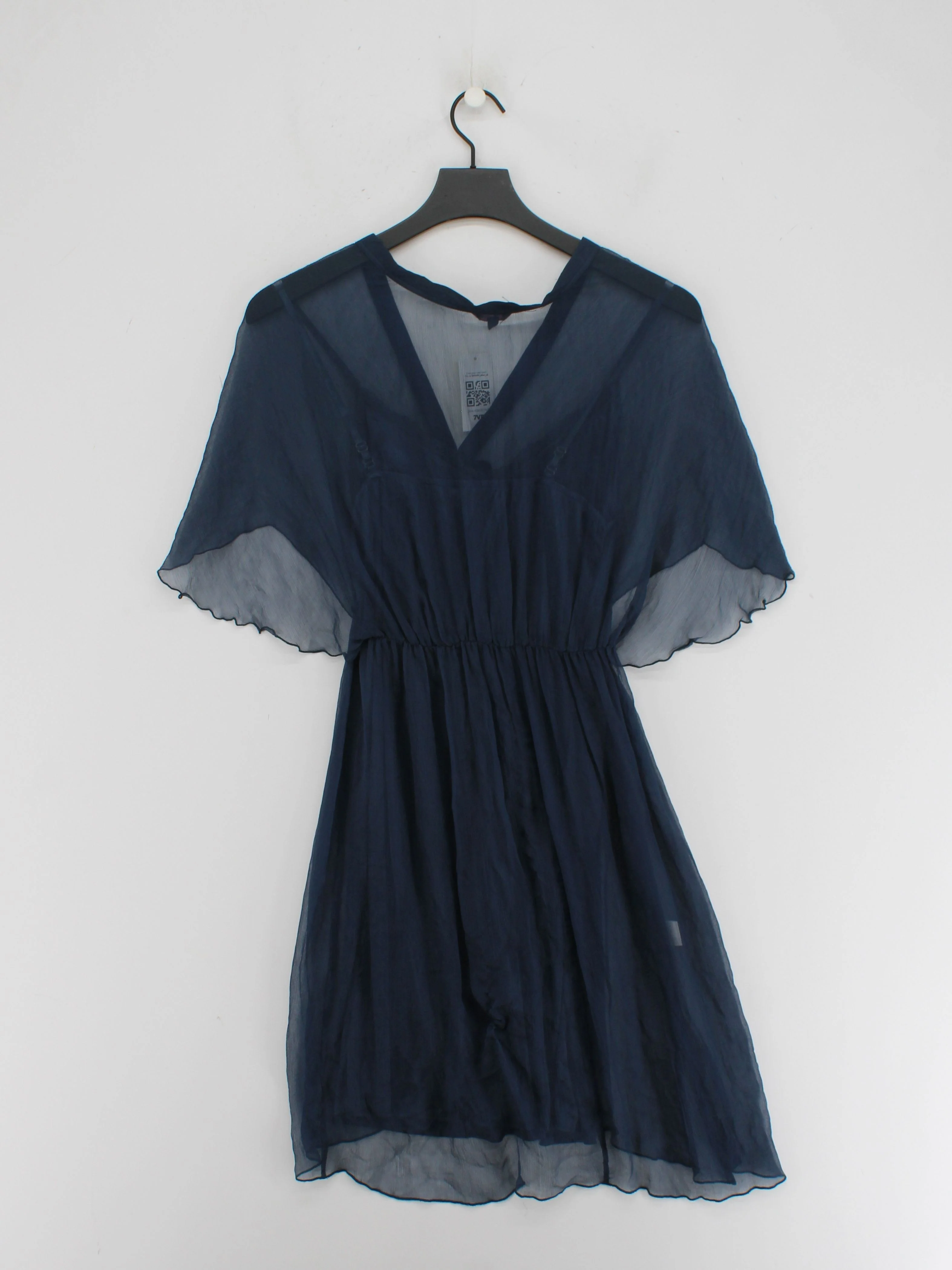 Traffic People Slip Midi Dress M in Blue - Image 2