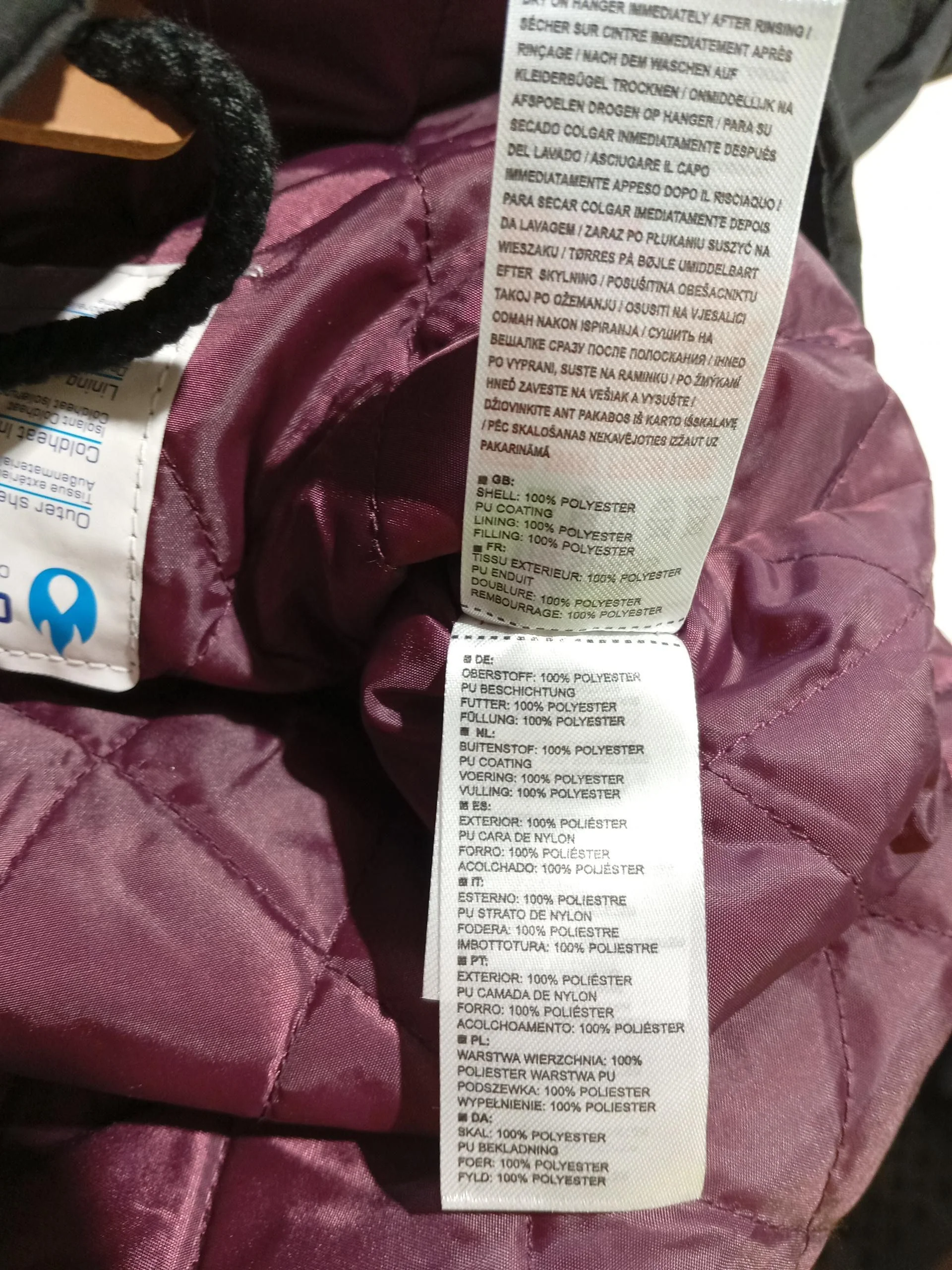 Trespass Parka jacket black - Image 6