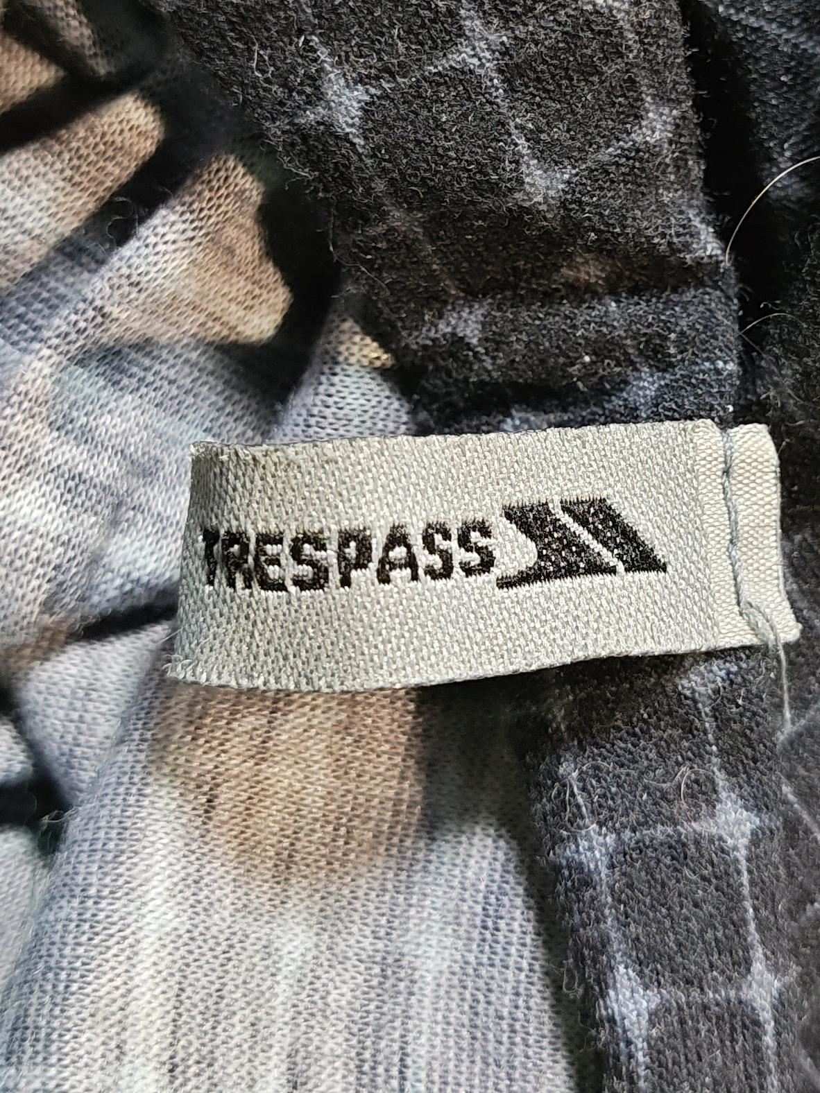 Trespass Women's Scarf Black Checkered 100% Other Rectangle Scarf - Image 5