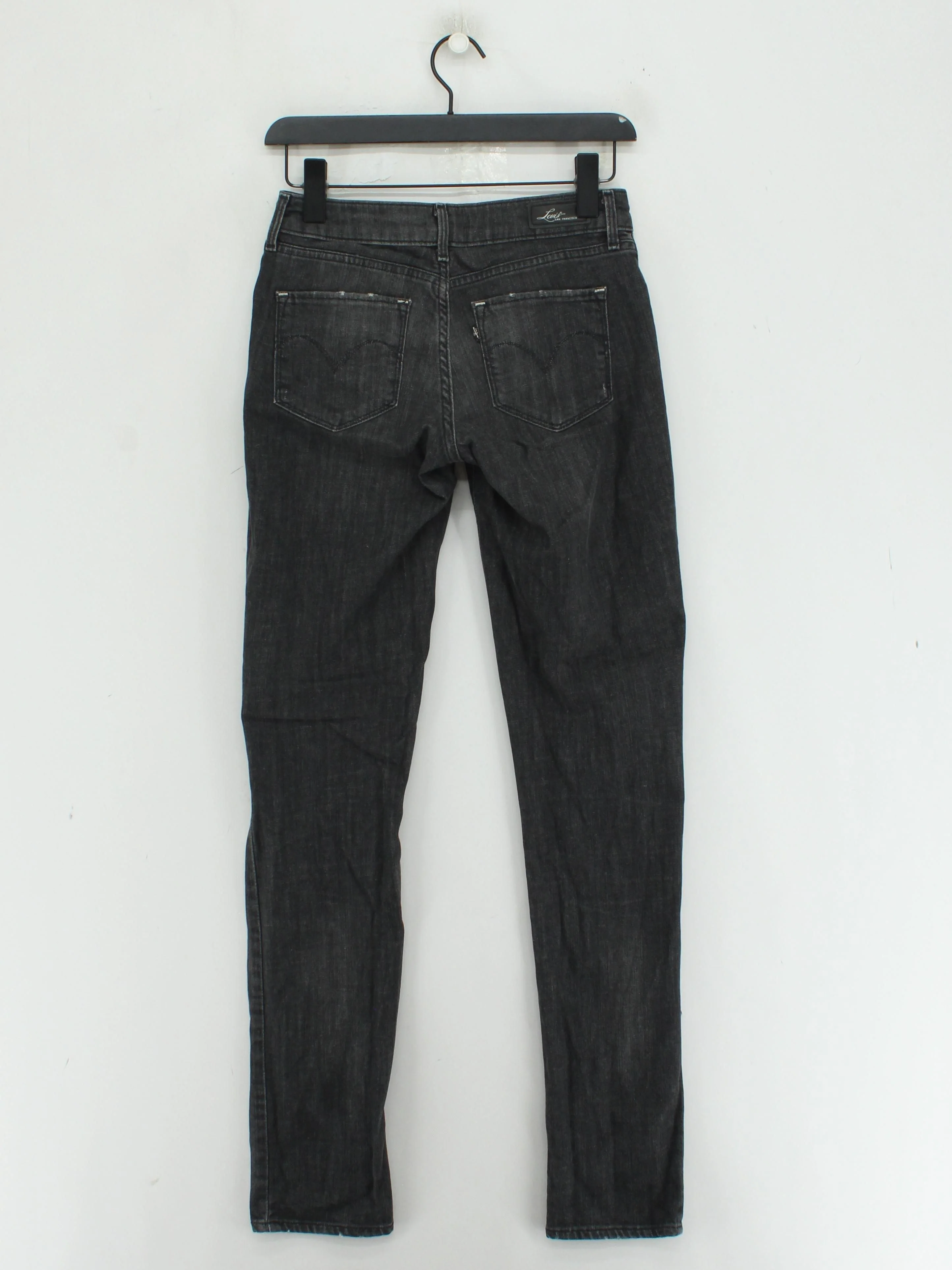 True Religion Women's Jeans W 28 in Grey Cotton with Elastane Skinny - Image 2