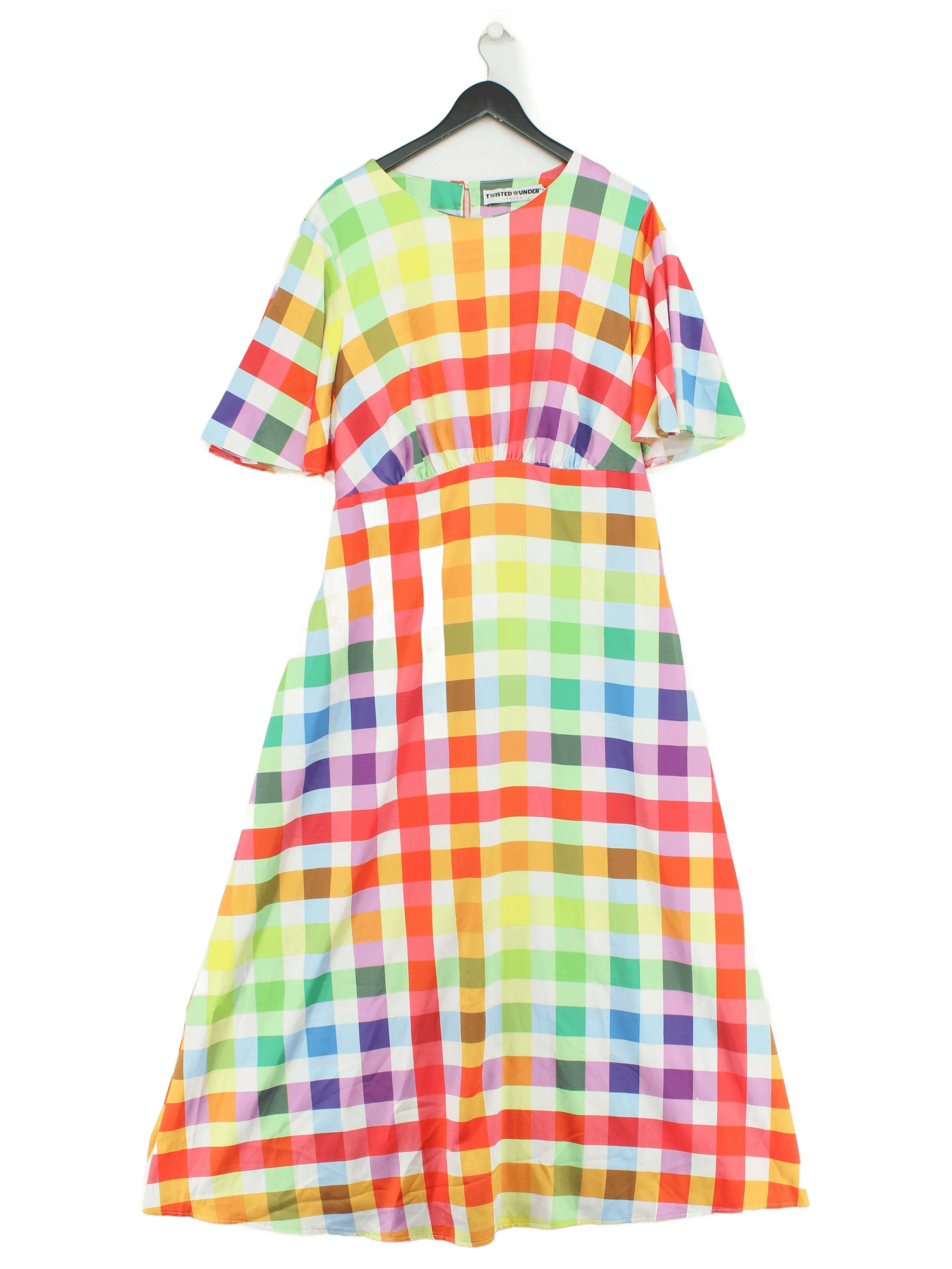 Twisted Wunder Maxi Dress UK22 in Multi