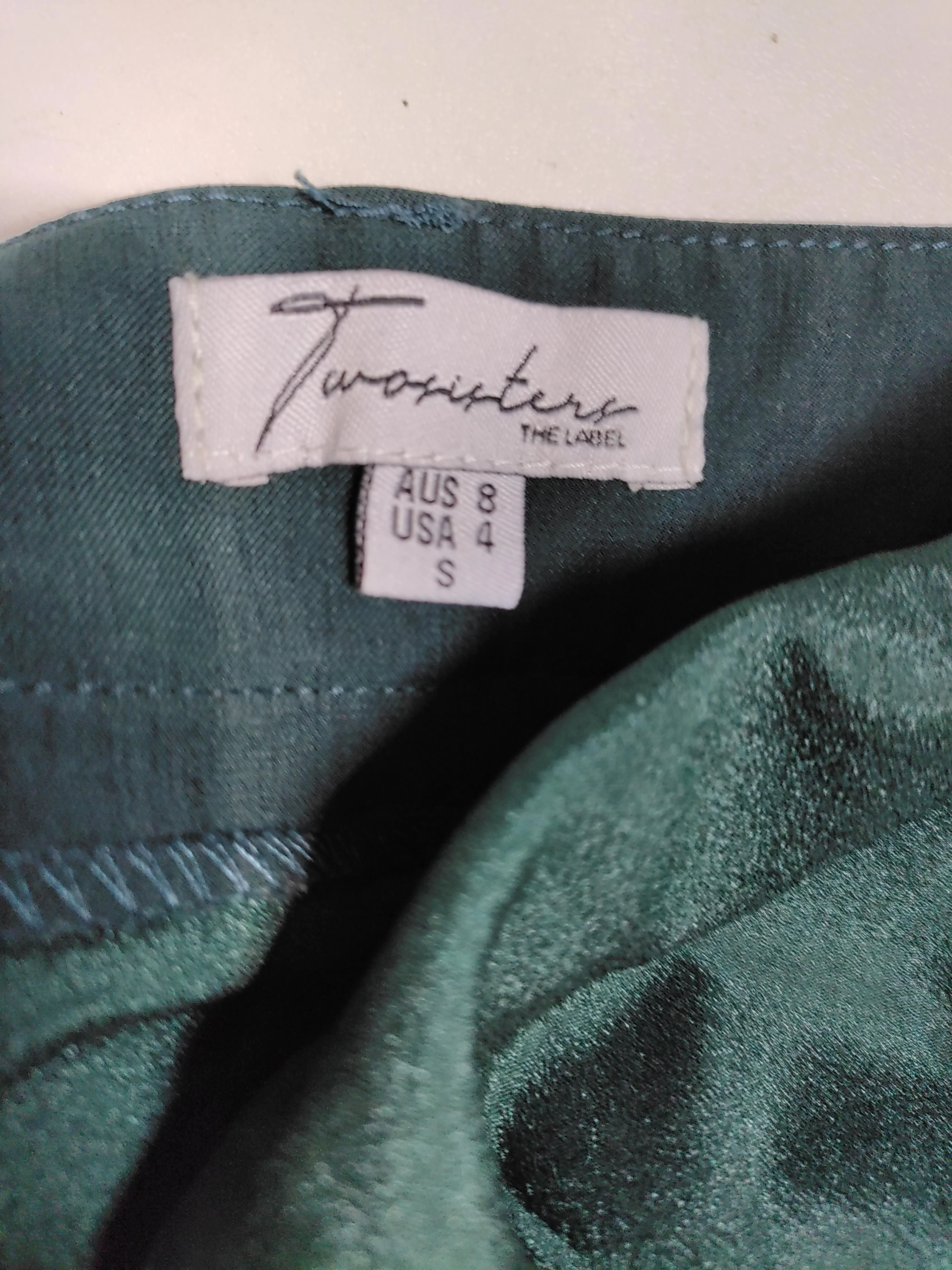 Two Sisters Women's Trousers UK 8 Green 100% Other Straight Chino - Image 5