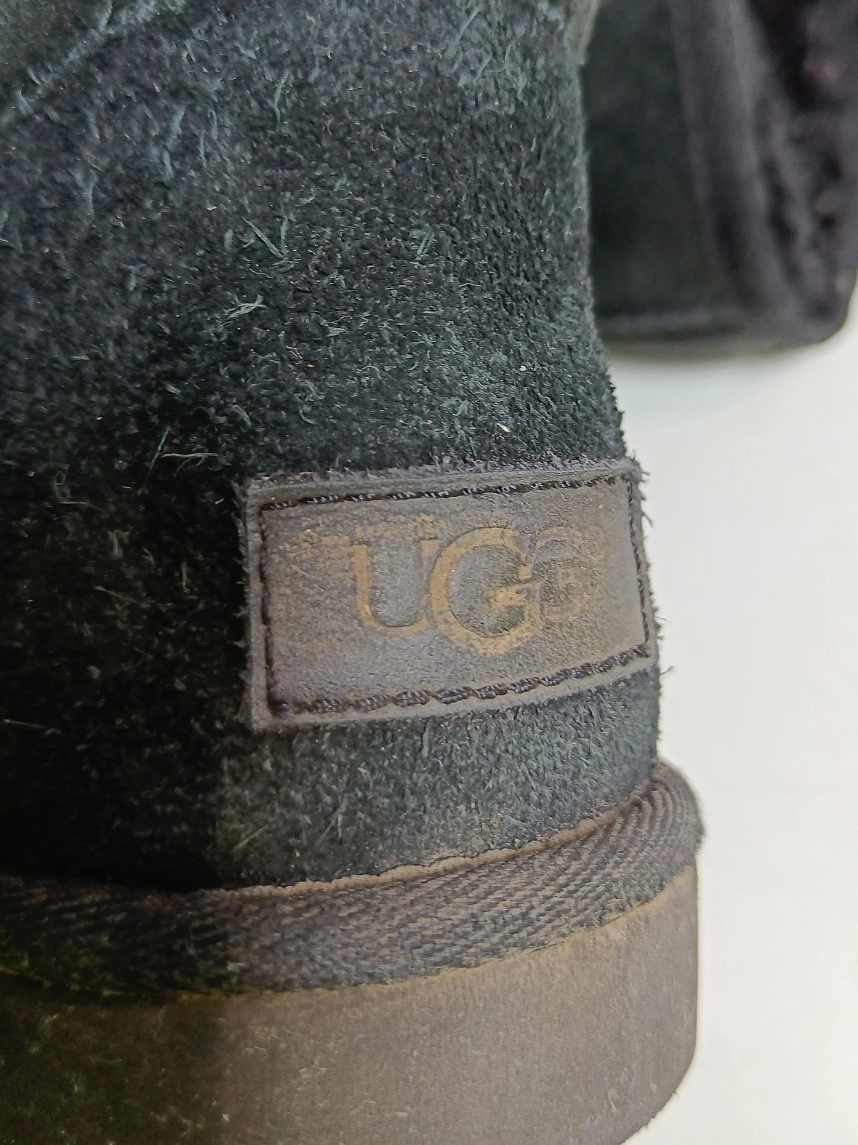 UGG Men's Boots UK 7.5 Black 100% Suede Chelsea - Image 12