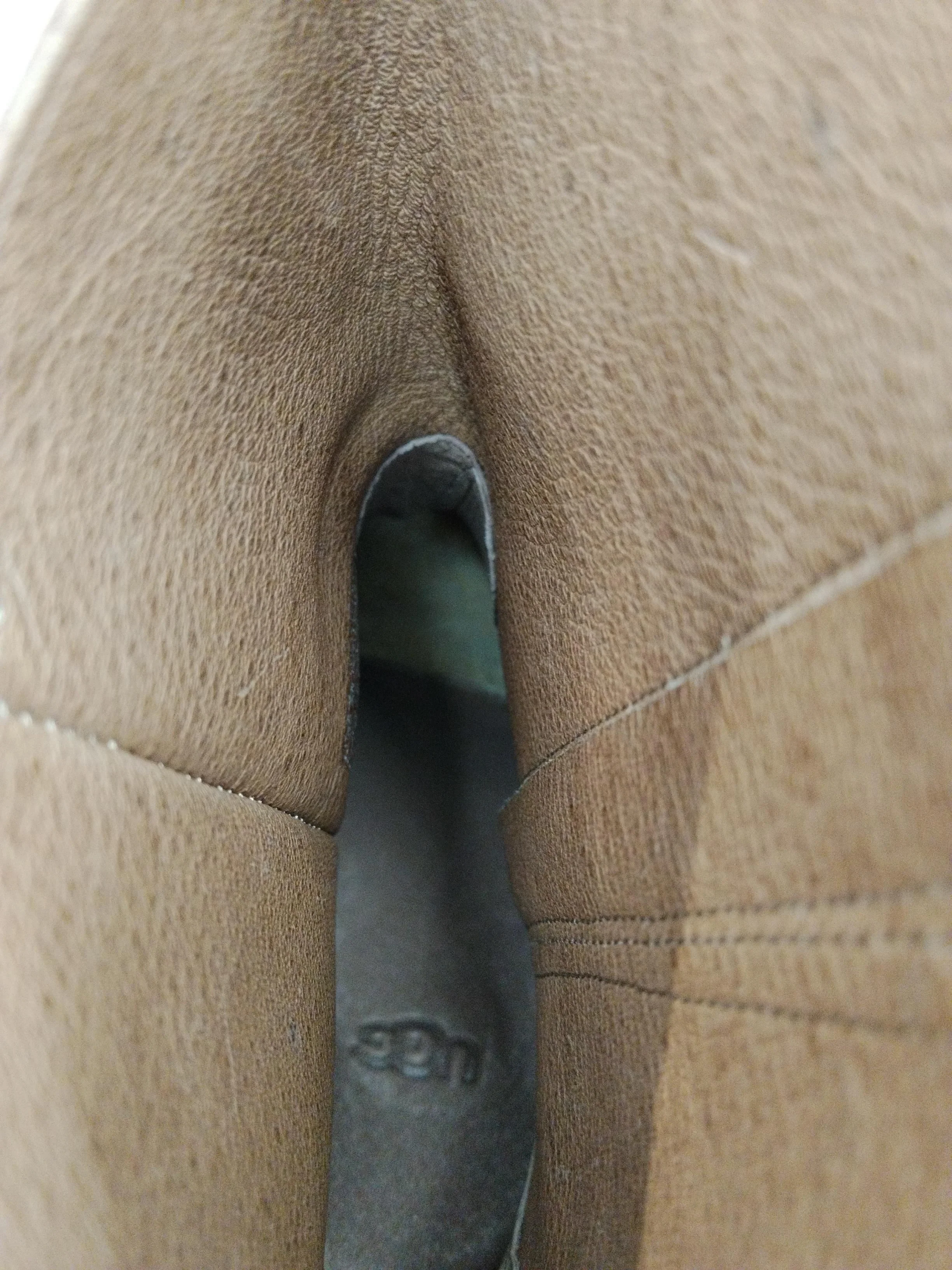UGG Women's Boots UK 6.5 Tan 100% Suede Combat - Image 6