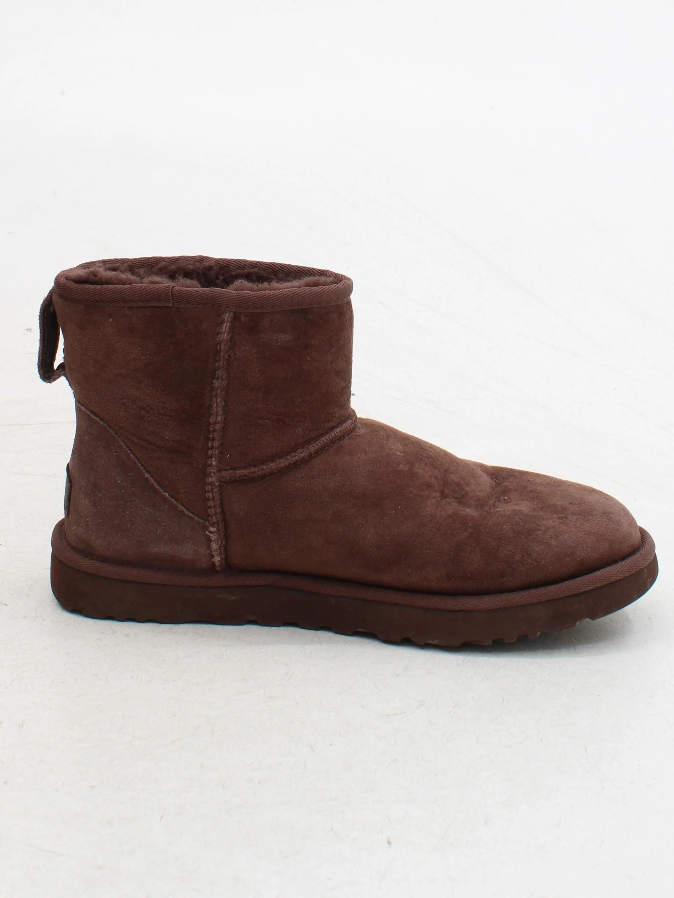 UGG Women's Boots UK 6 Brown 100% Suede Combat - Image 5
