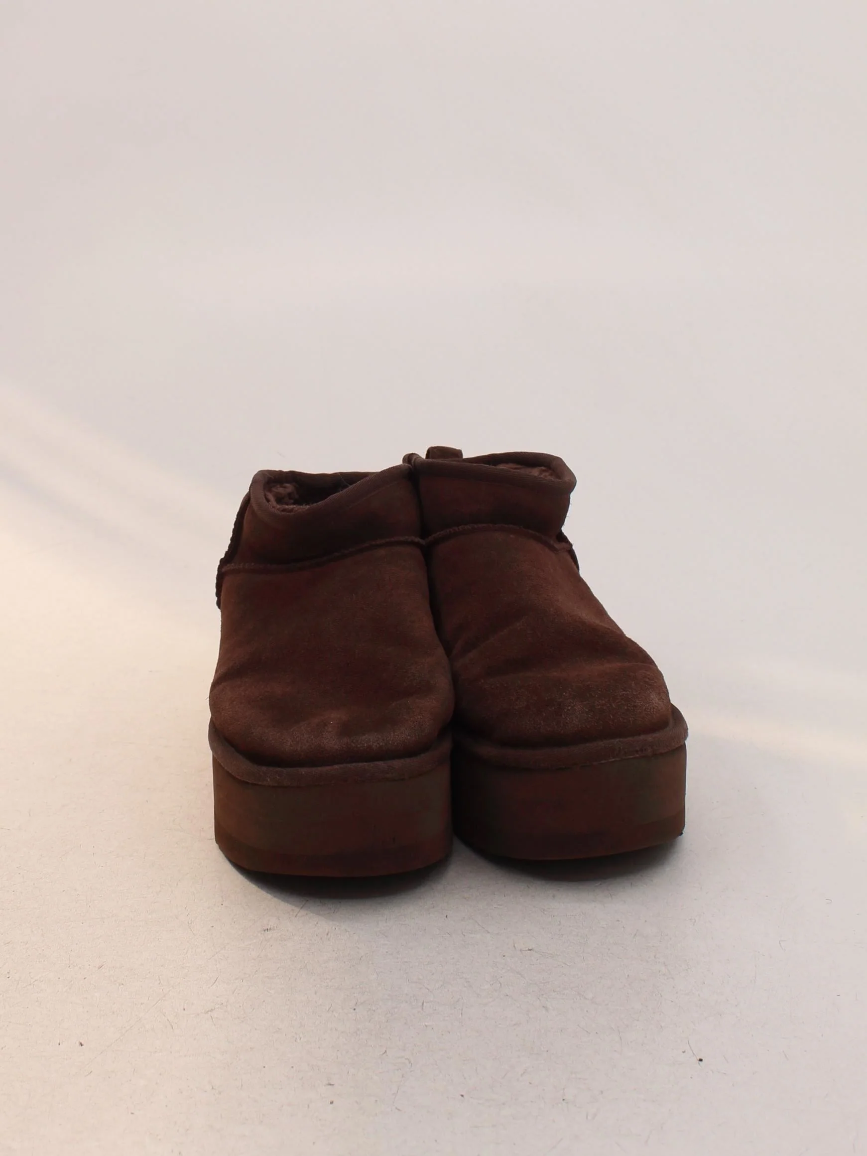 UGG Women's Boots UK 6 Brown 100% Suede Platform - Image 2