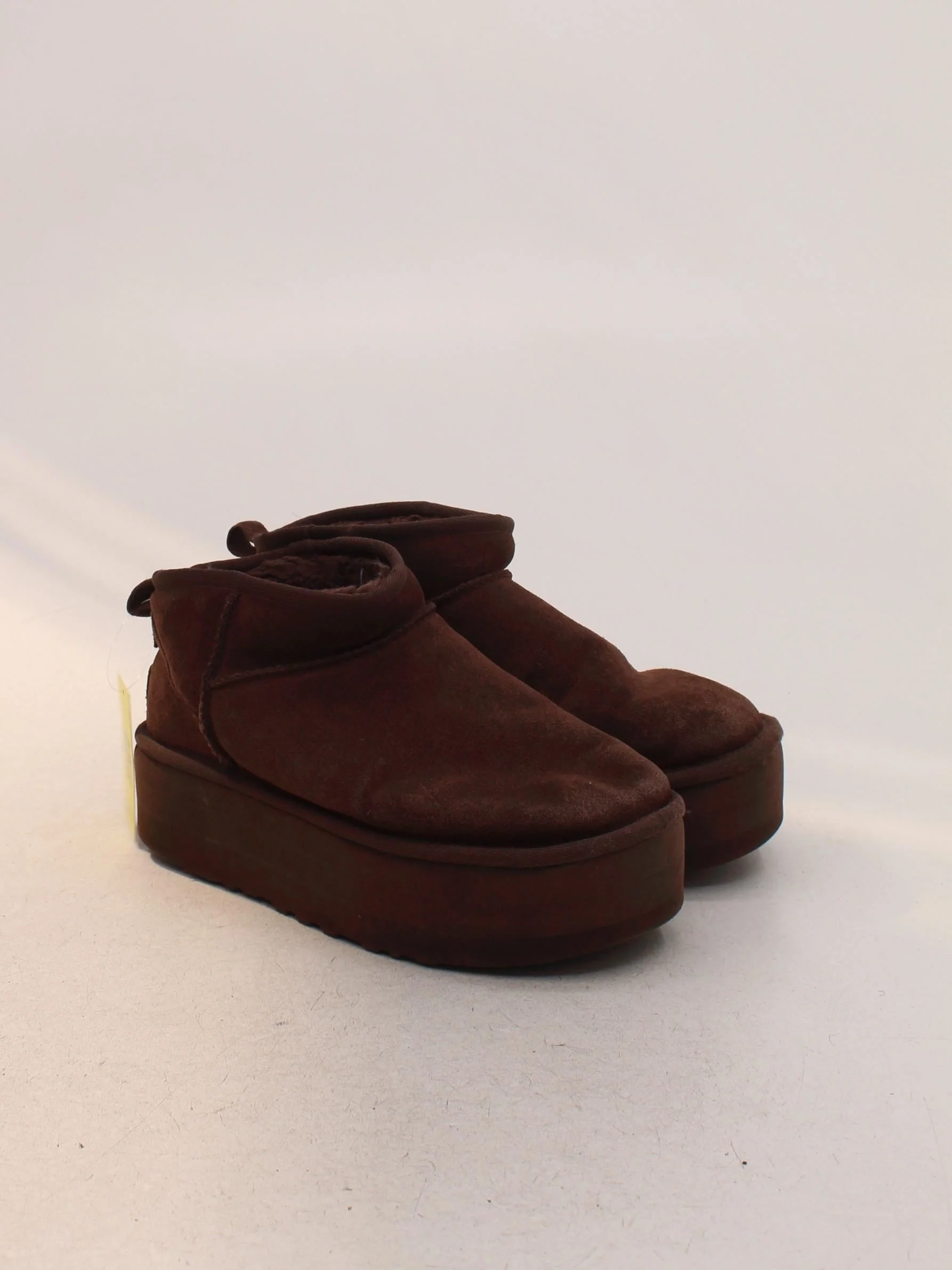 UGG Women's Boots UK 6 Brown 100% Suede Platform - Image 4