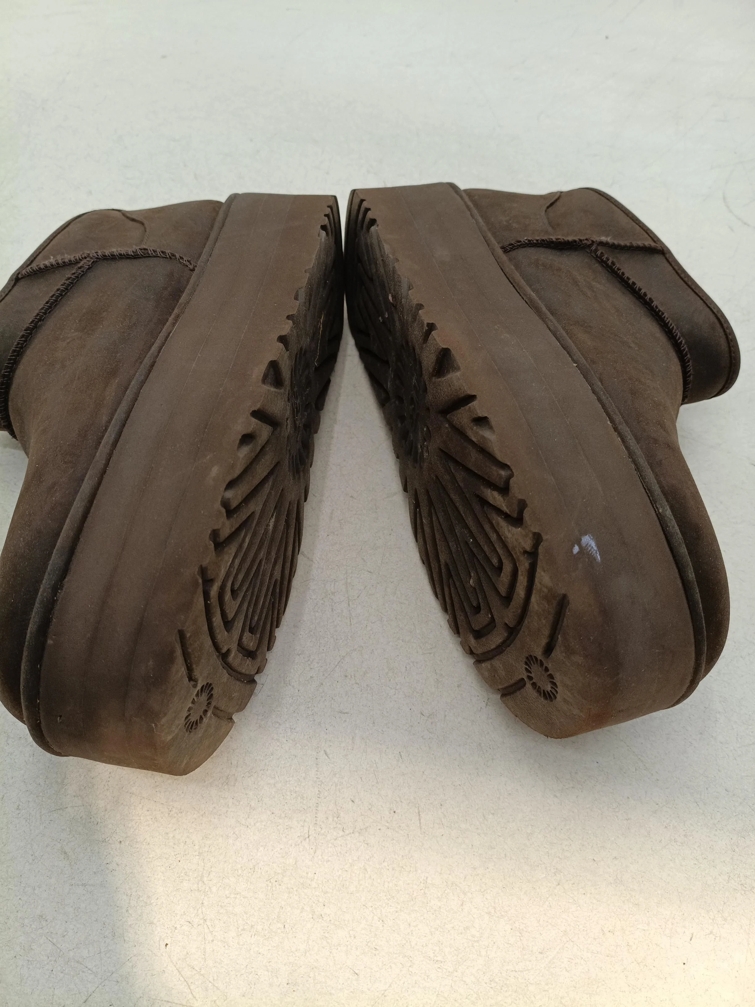 UGG Women's Boots UK 8 Brown 100% Suede Platform - Image 7