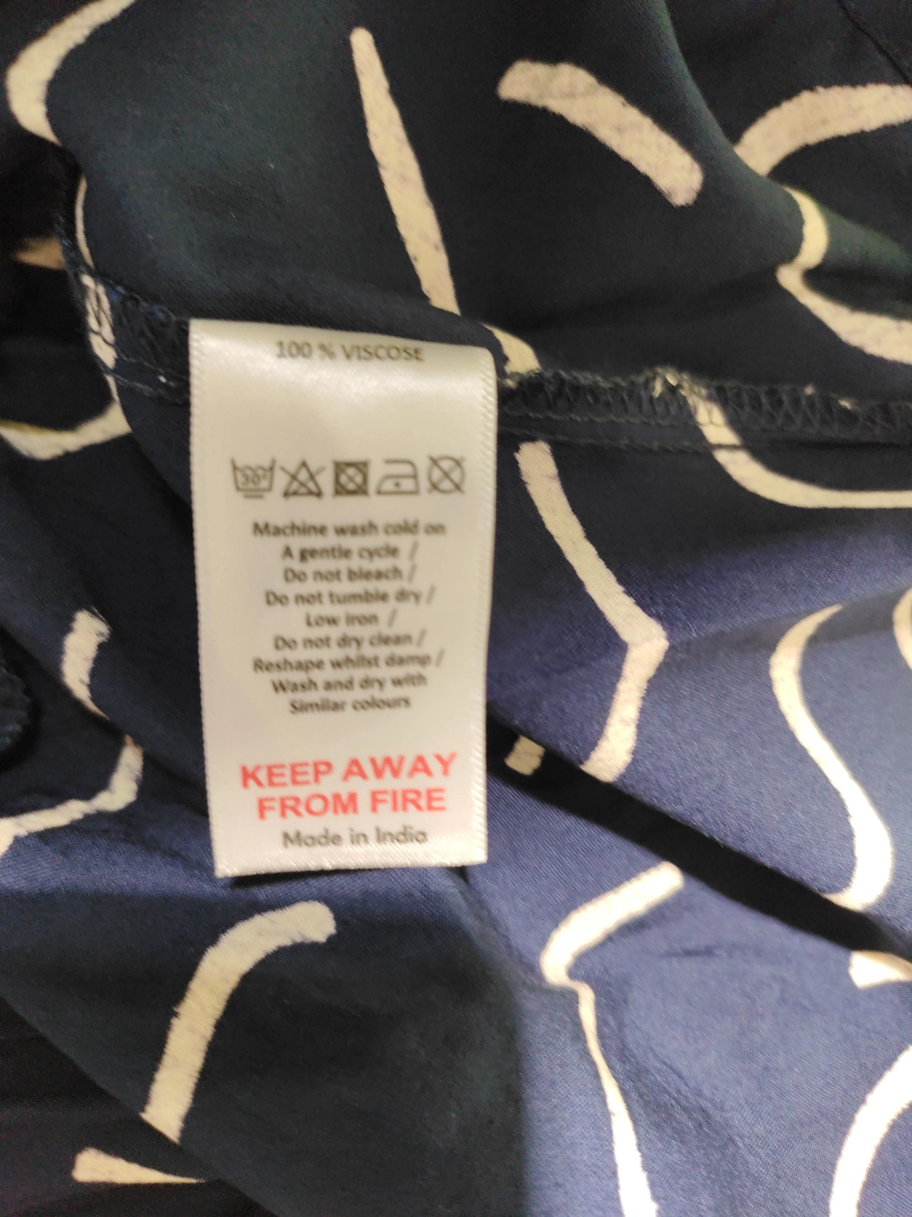 Unfolded Shirt Midi Dress UK8 in Blue - Image 6