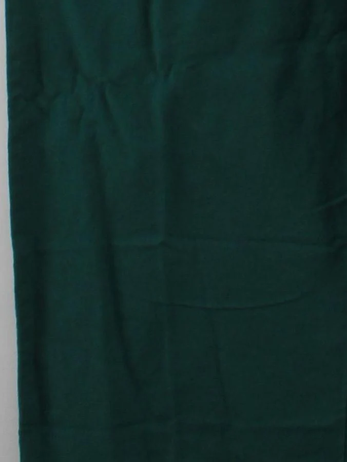 Unfolded Women's Jumpsuit UK 12 Green Cotton with Linen Straight Jumpsuit - Image 4