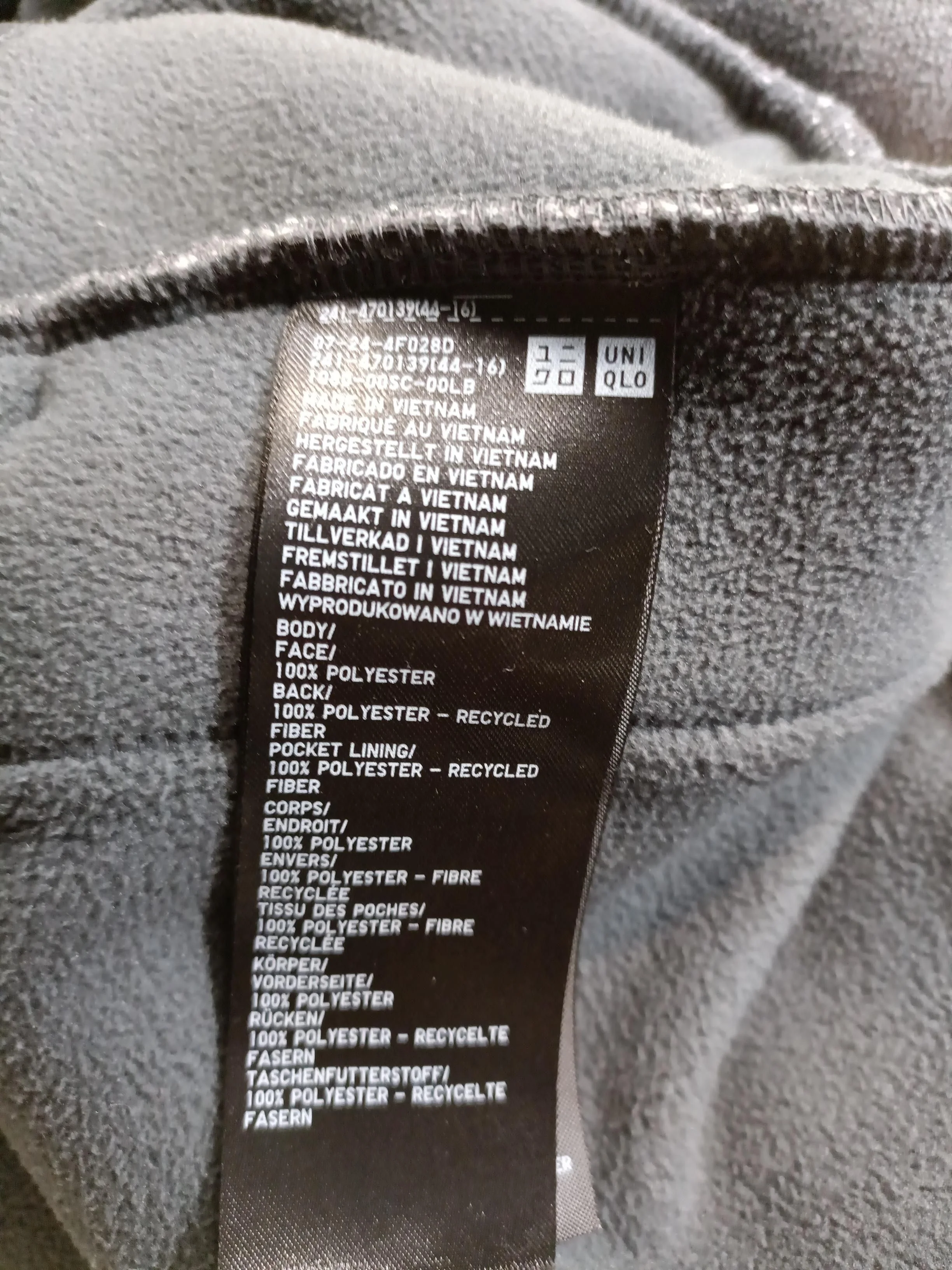 Uniqlo Bomber Jacket jacket grey - Image 6