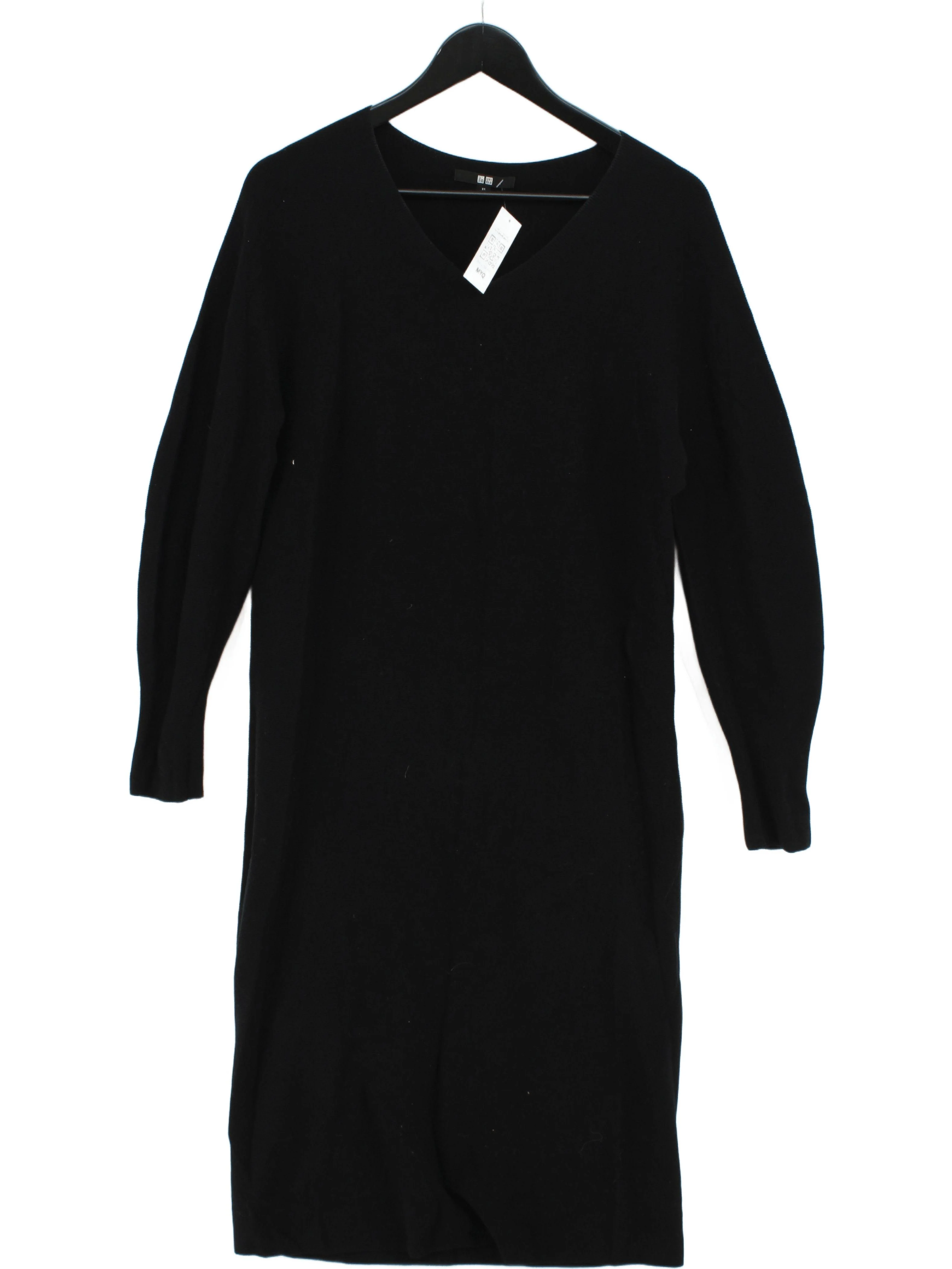 Uniqlo Jumper Mini Dress XS in Black
