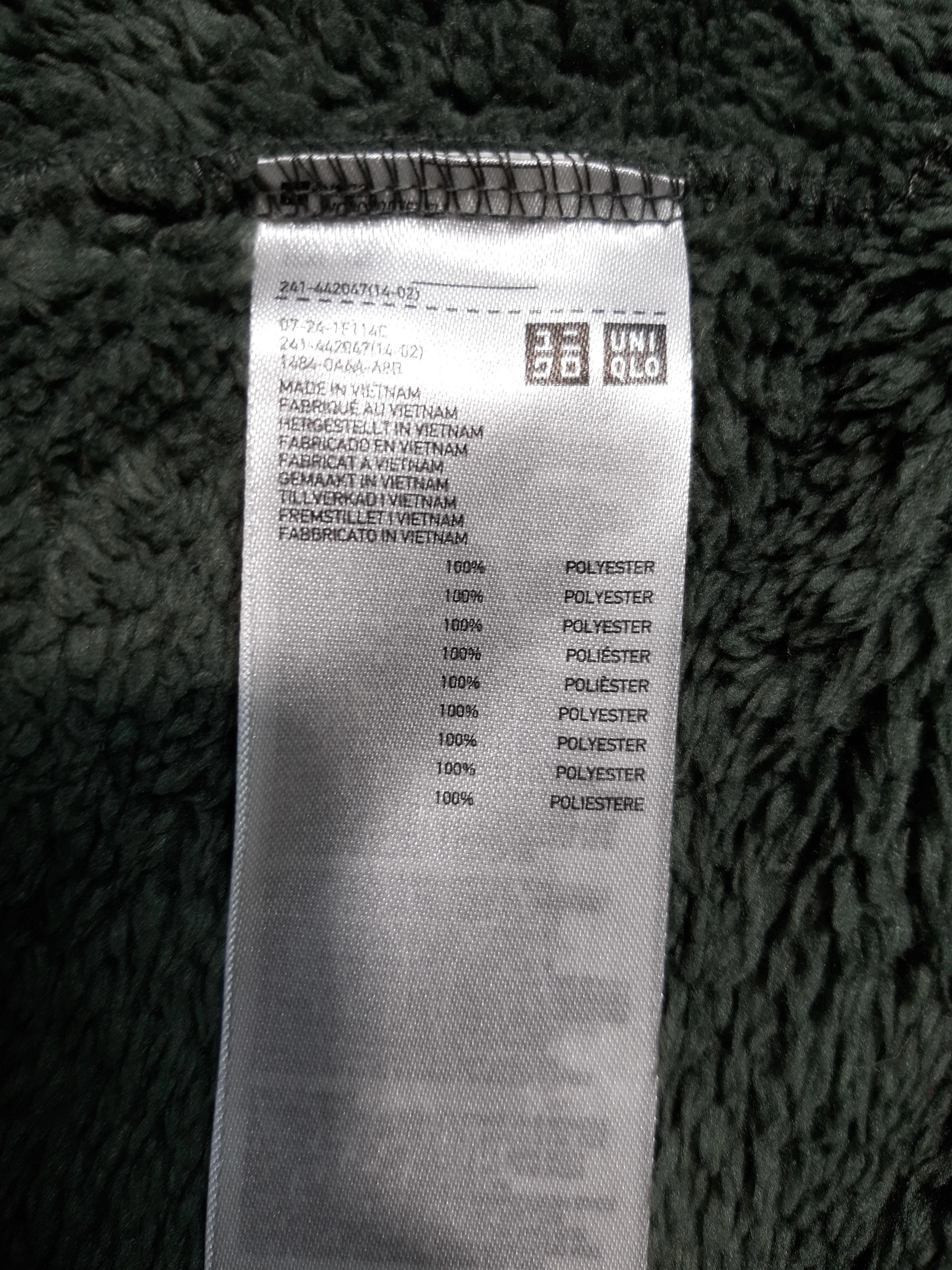 Uniqlo Men's Coat S Green 100% Polyester Overcoat - Image 6
