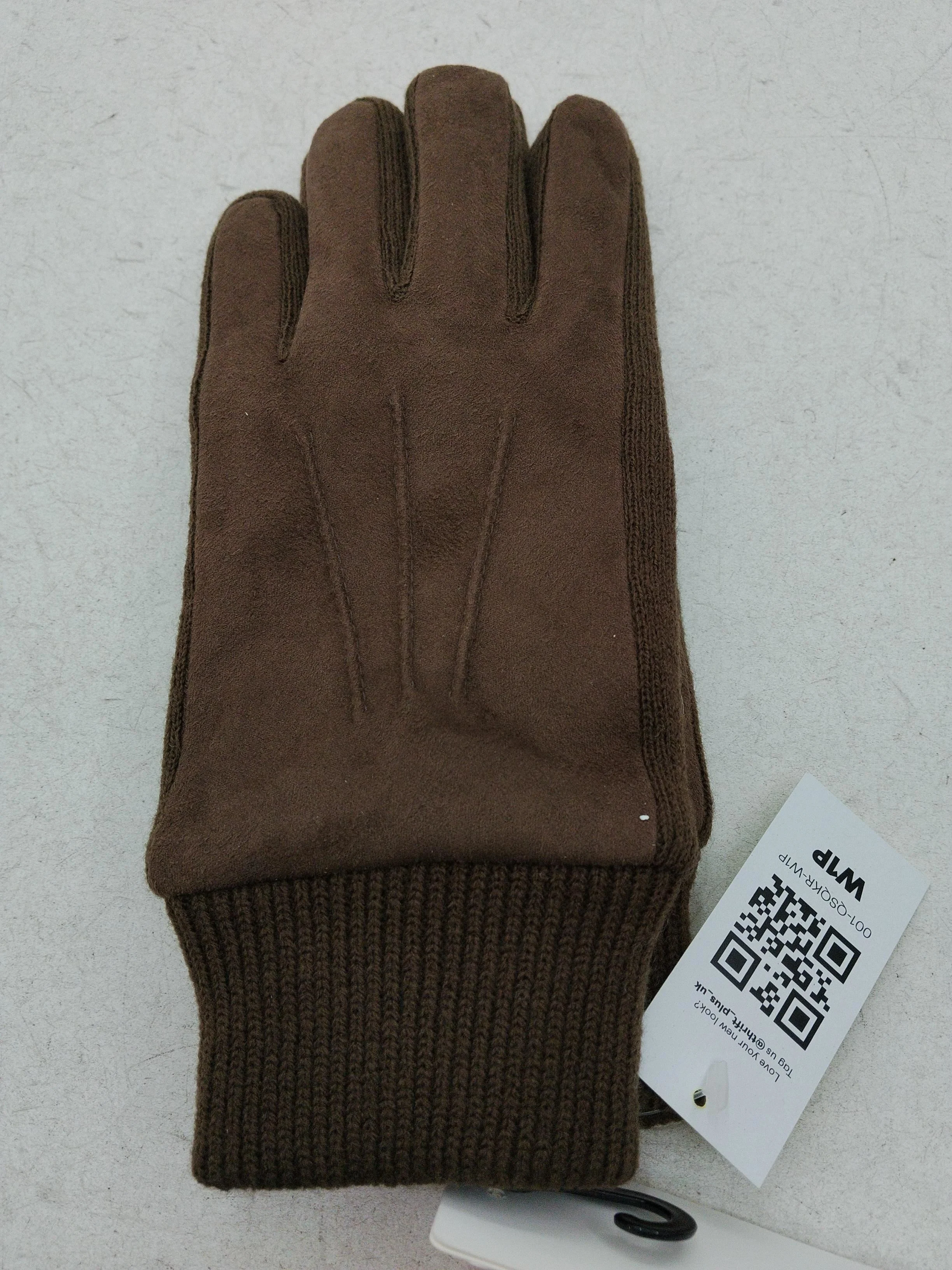 Uniqlo Men's Gloves L Brown Polyester New with tags - Image 3