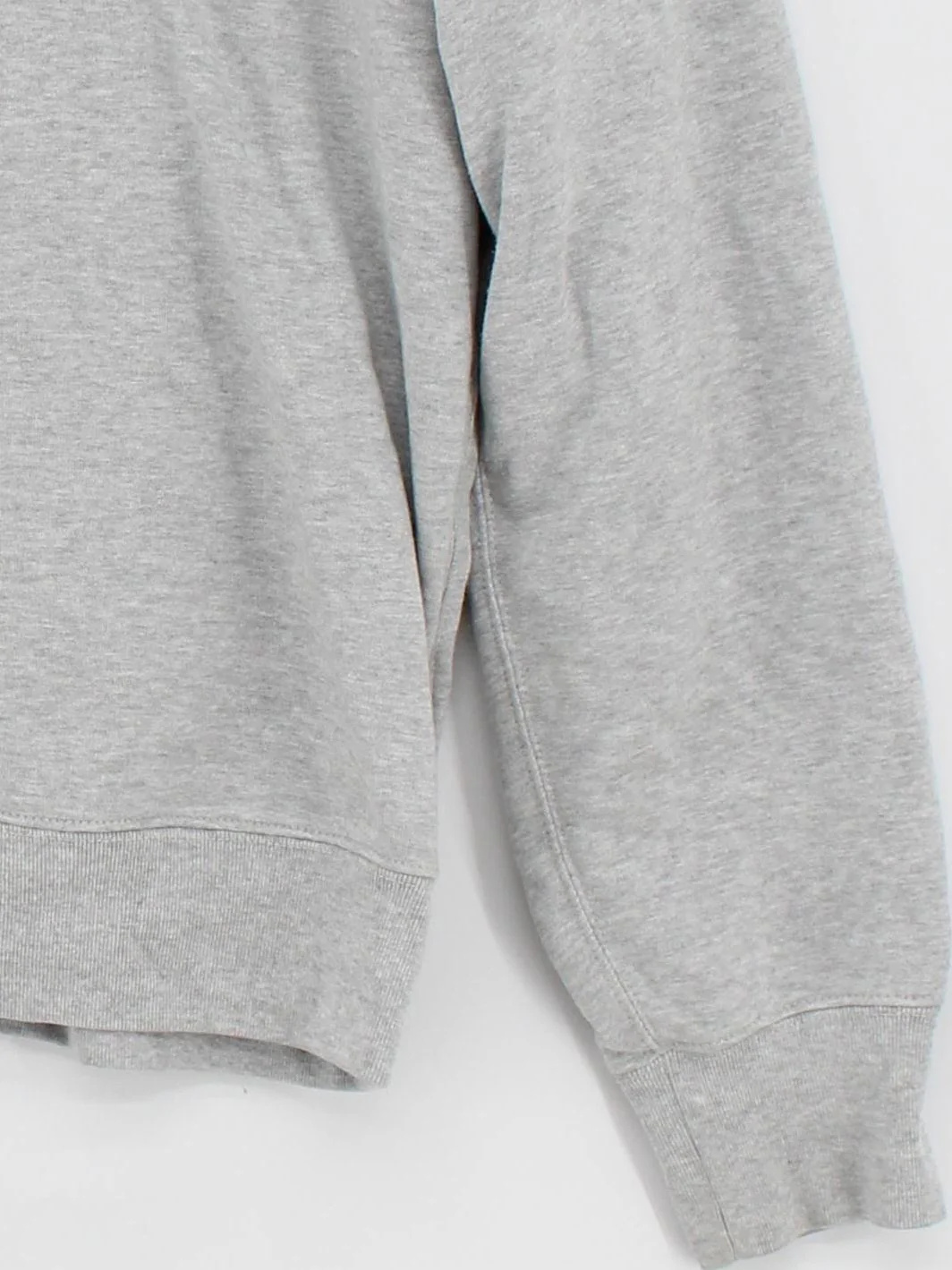 Uniqlo Men's Hoodie M Grey Cotton with Polyester Pullover - Image 4
