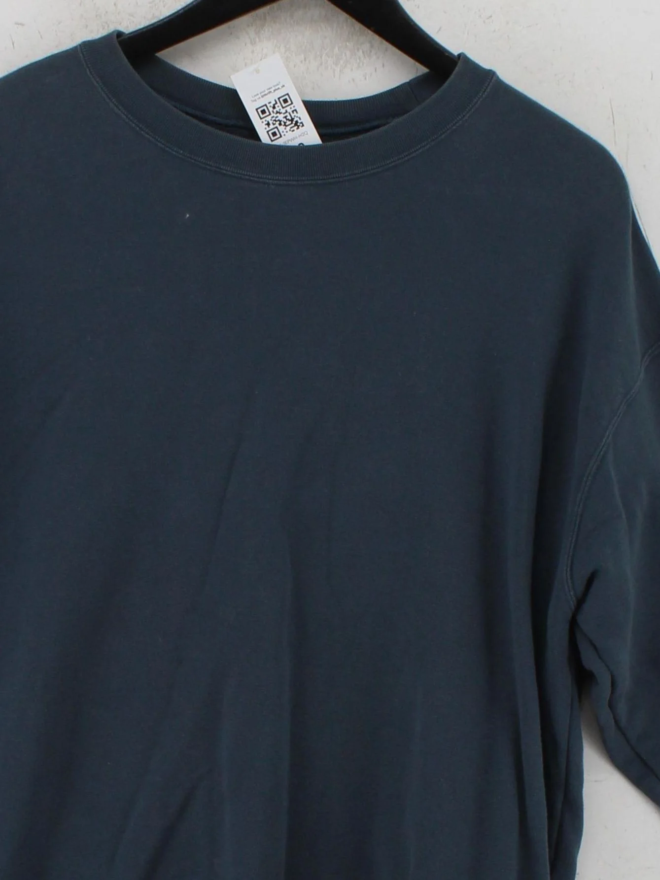 Uniqlo Men's Hoodie XL Blue Cotton with Polyester Pullover - Image 3