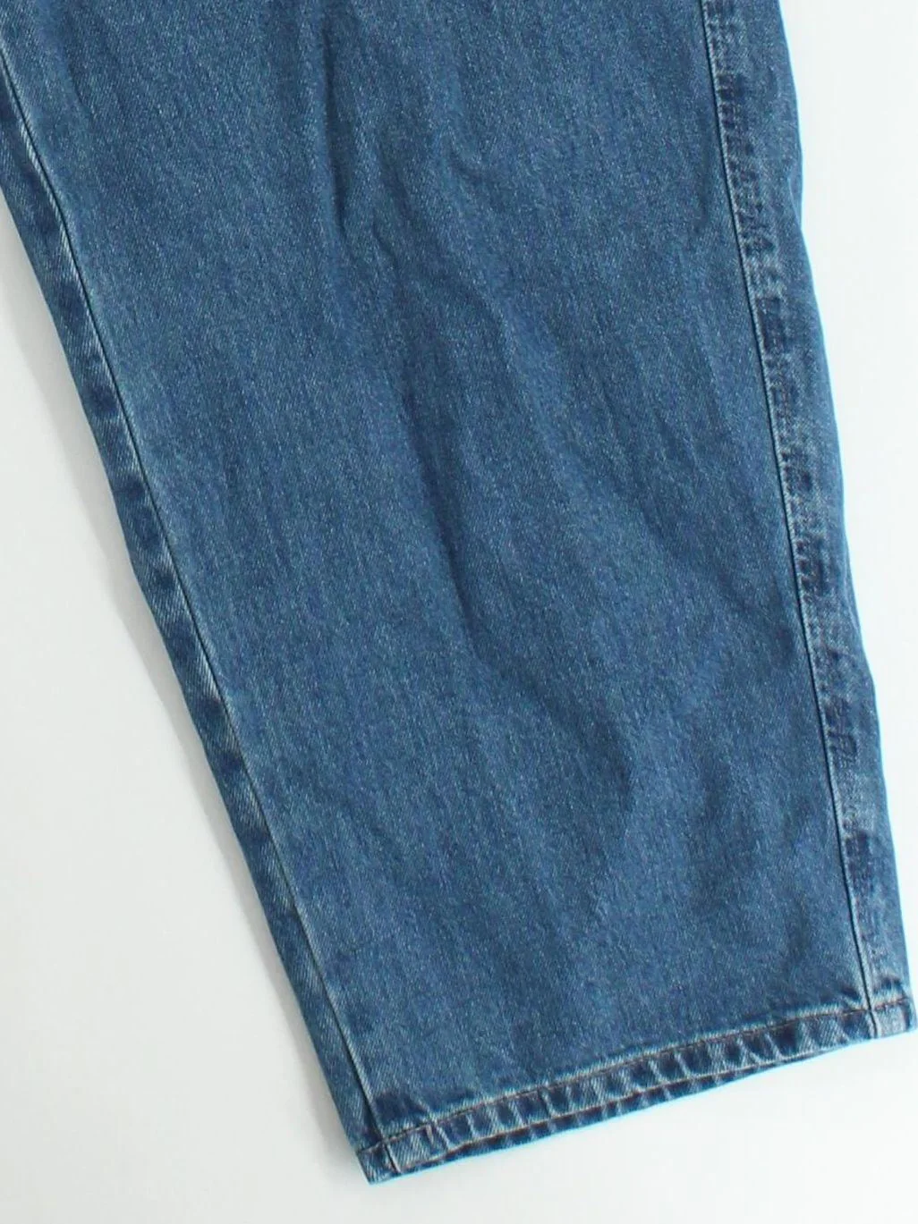 Uniqlo Men's Jeans M Blue Cotton with Polyester, Cotton Wide-Leg - Image 4
