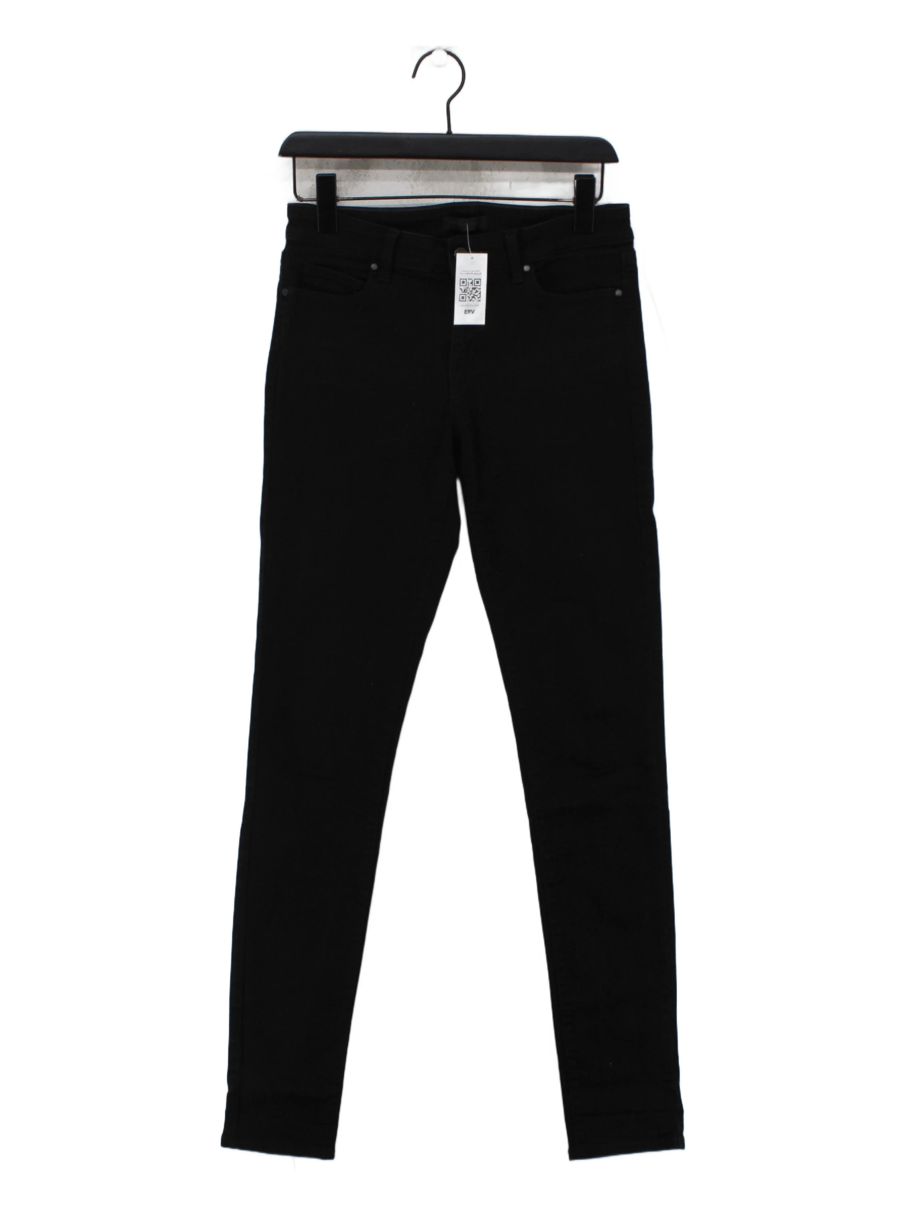 Uniqlo Men's Jeans W 26 in Black Cotton with Polyester, Elastane Straight