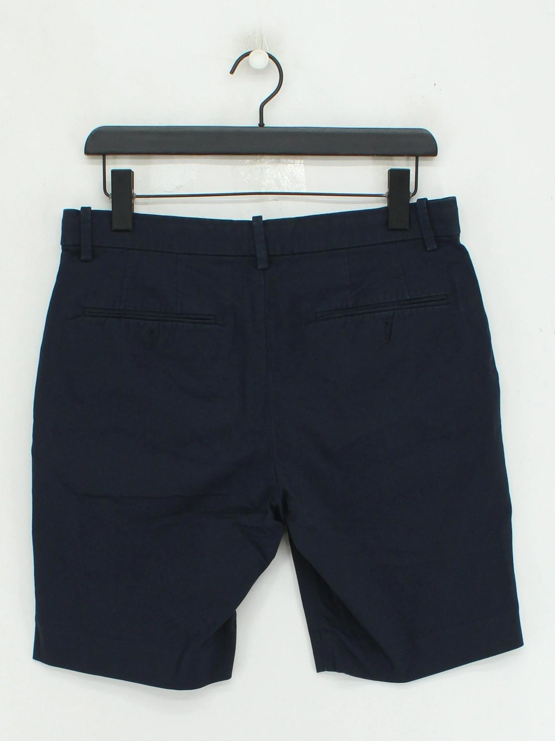 Uniqlo Men's Shorts M Blue Cotton with Elastane Chino - Image 2