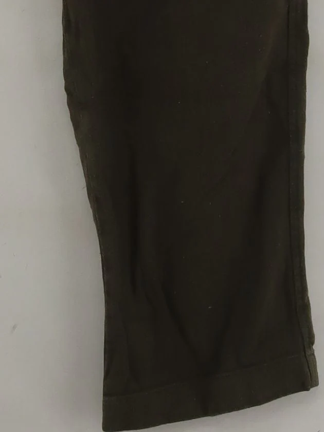 Uniqlo Men's Sports Bottoms M Green Cotton with Elastane Tapered Sweatpants - Image 4