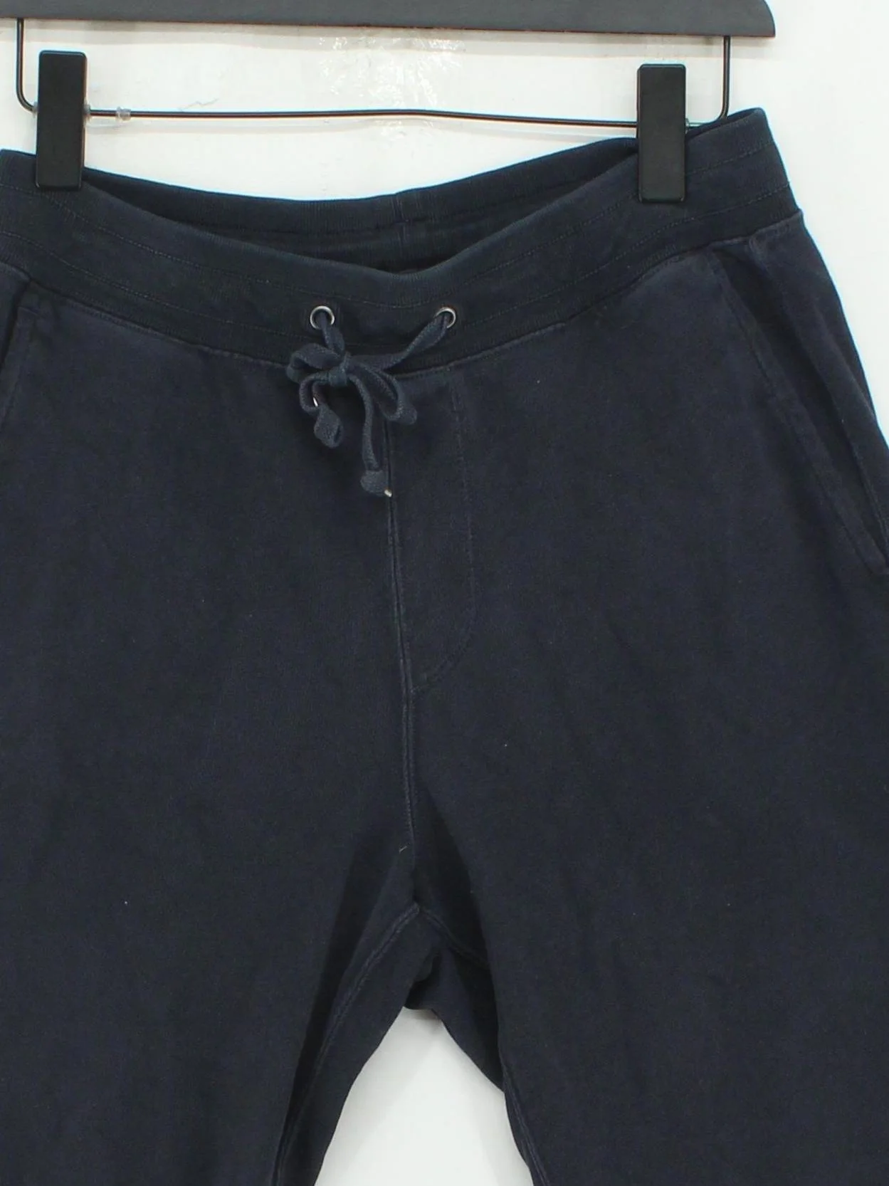 Uniqlo Men's Sports Bottoms S Blue Cotton with Polyester Tapered Sweatpants - Image 3