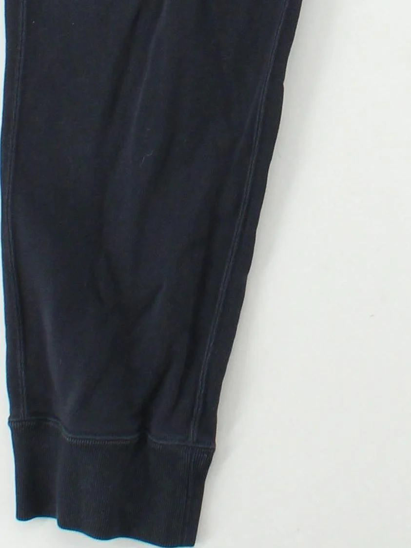 Uniqlo Men's Sports Bottoms S Blue Cotton with Polyester Tapered Sweatpants - Image 4