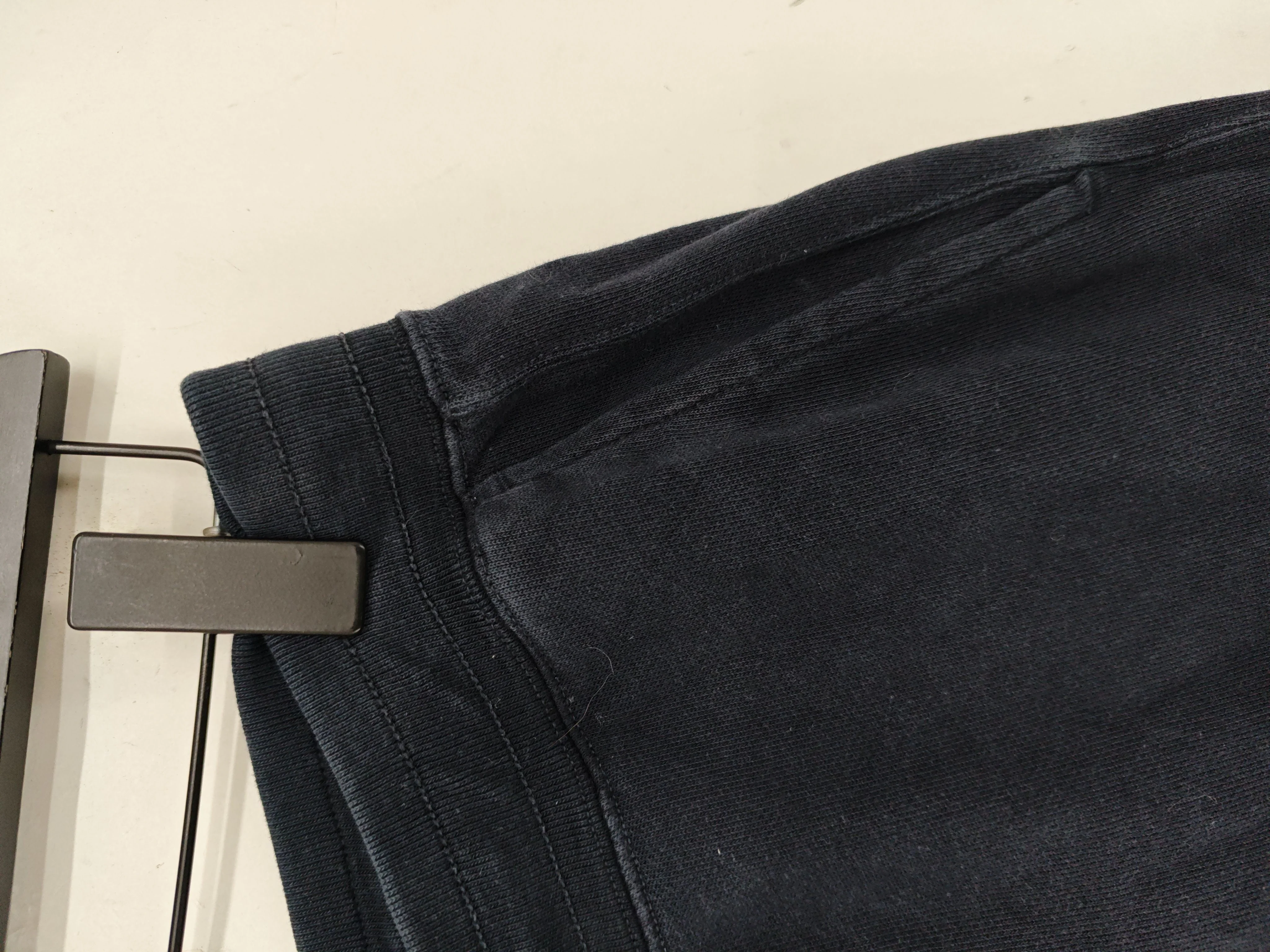Uniqlo Men's Sports Bottoms S Blue Cotton with Polyester Tapered Sweatpants - Image 5