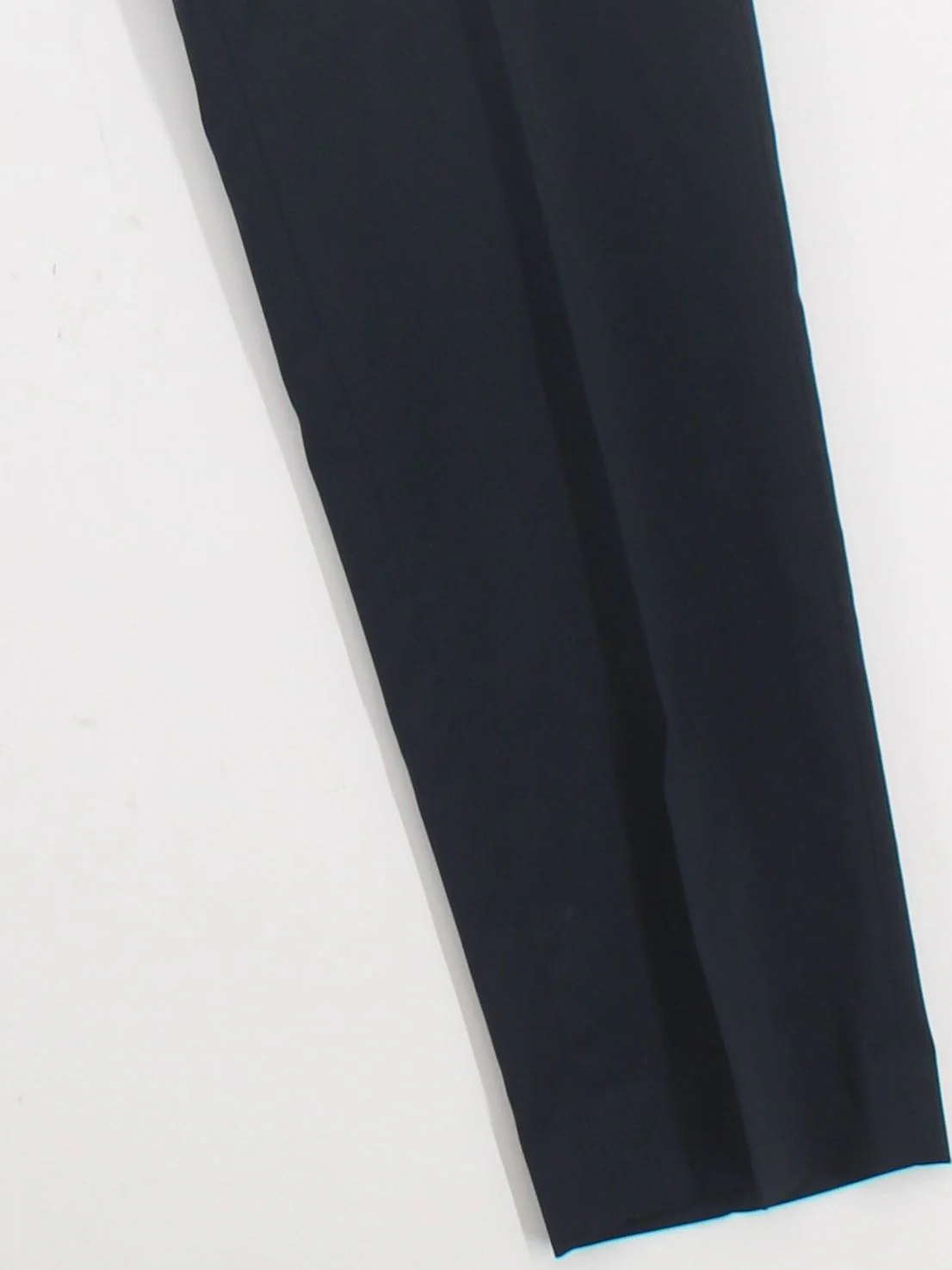 Uniqlo Men's Suit Trousers M Blue 100% Polyester Straight Dress Pants - Image 4
