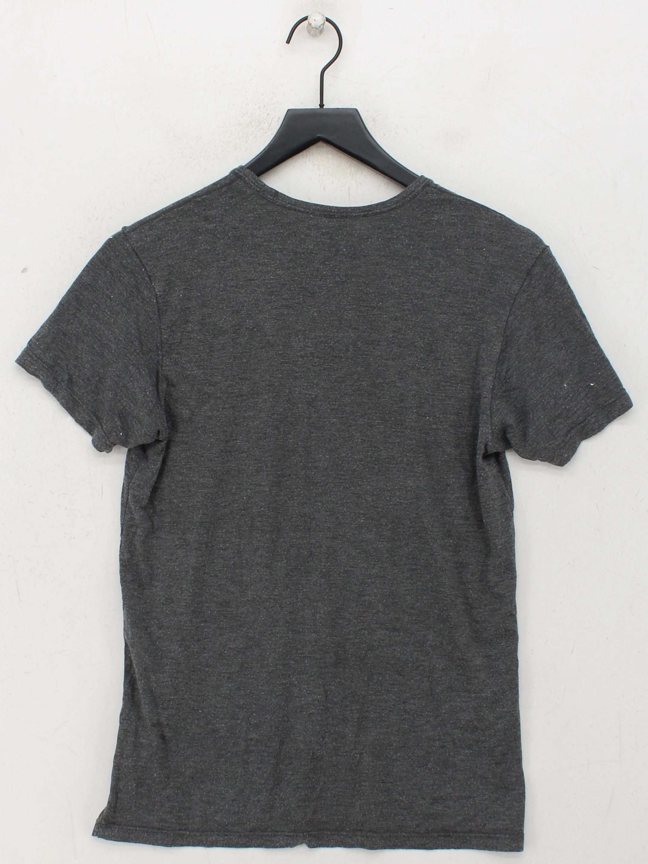 Uniqlo Men's T-Shirt S Grey Polyester with Rayon, Acrylic, Spandex Basic - Image 2