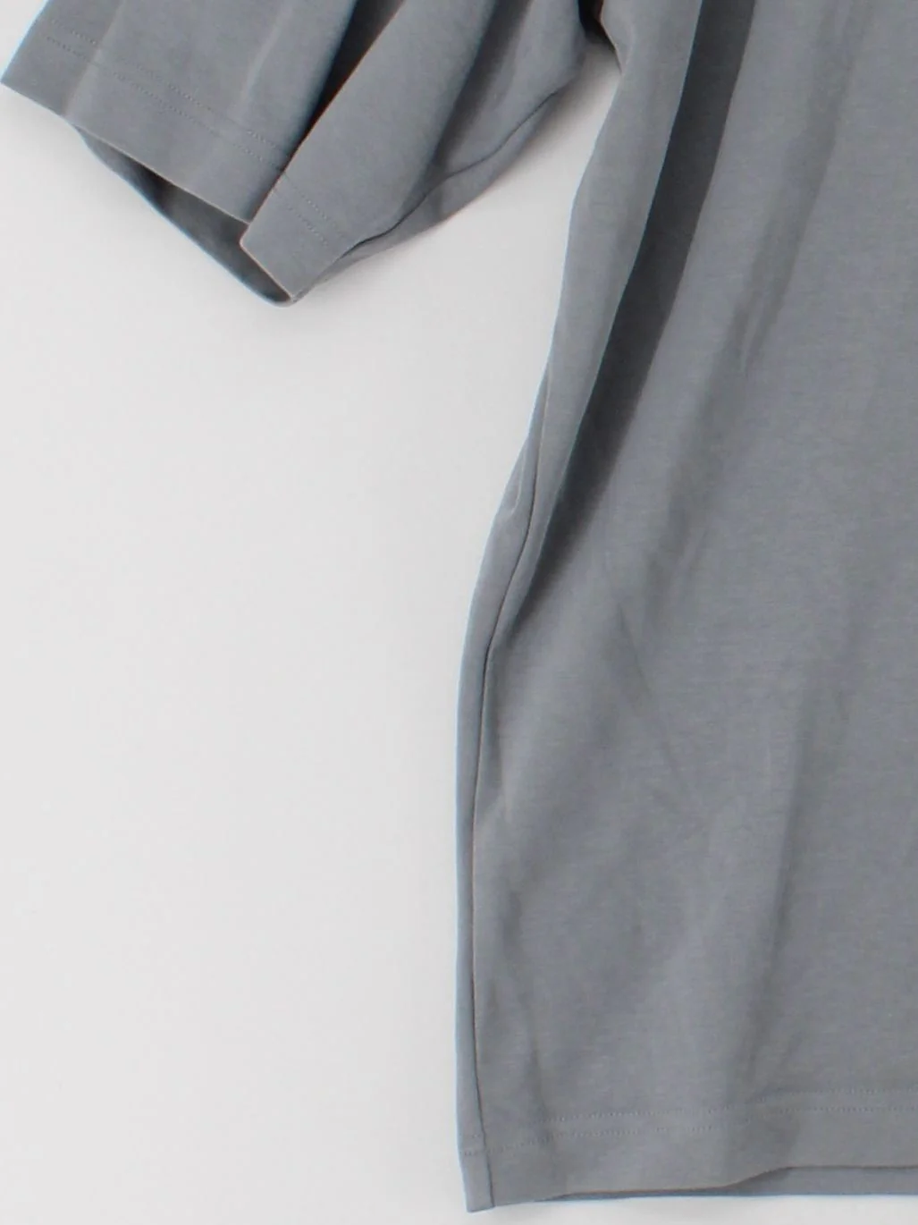 Uniqlo Men's T-Shirt XL Grey Cotton with Polyester Basic - Image 4