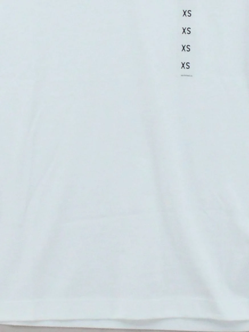 Uniqlo Men's T-Shirt XS White 100% Cotton Basic - Image 4