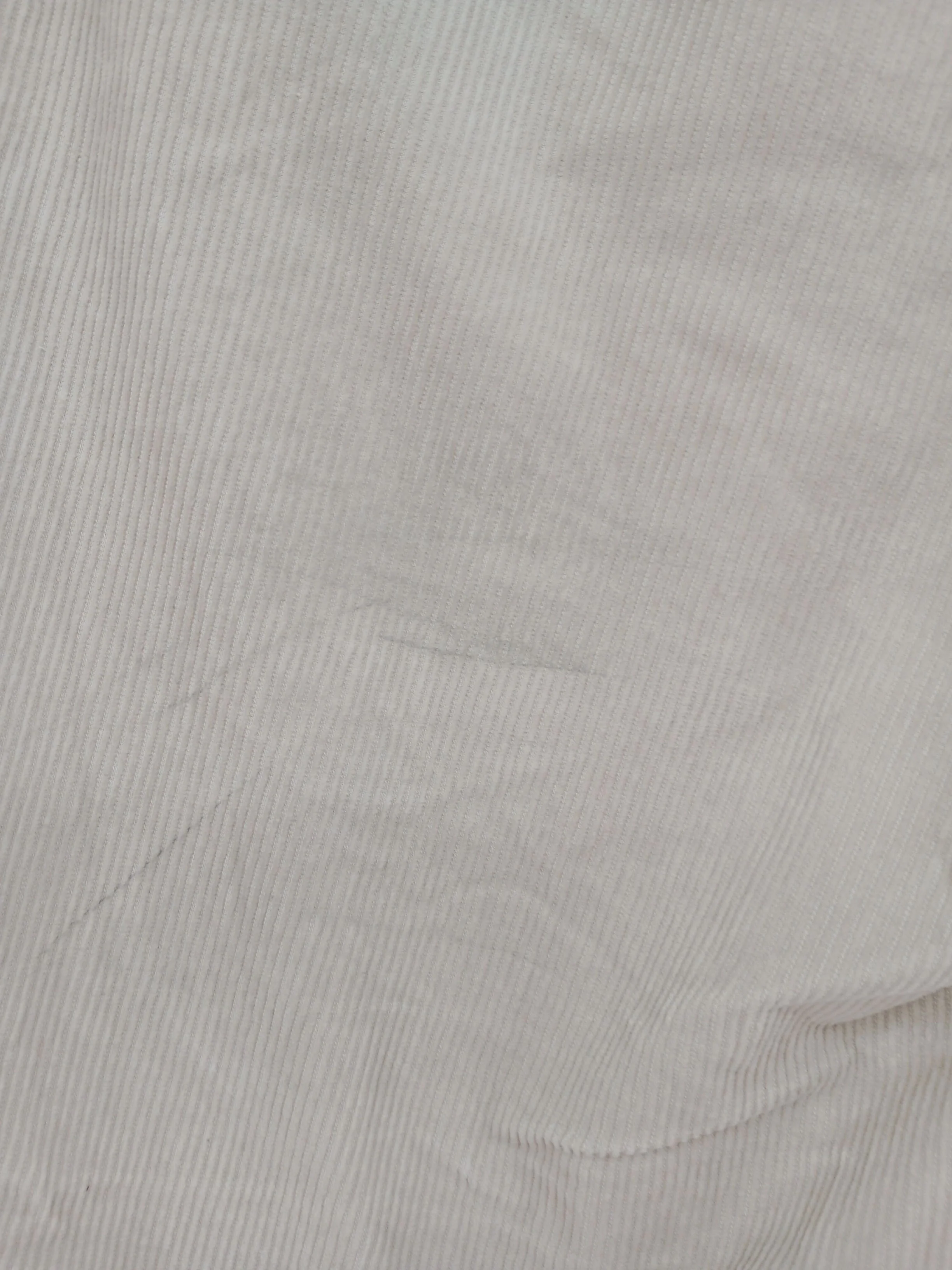 Uniqlo Men's Trousers M Cream Cotton with Elastane Tapered Chino - Image 6