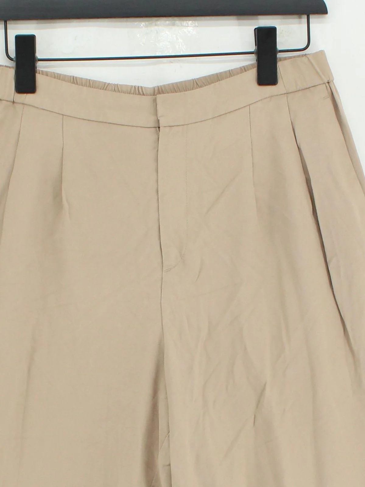 Uniqlo Men's Trousers M Tan Viscose with Polyester Tapered Chino - Image 3