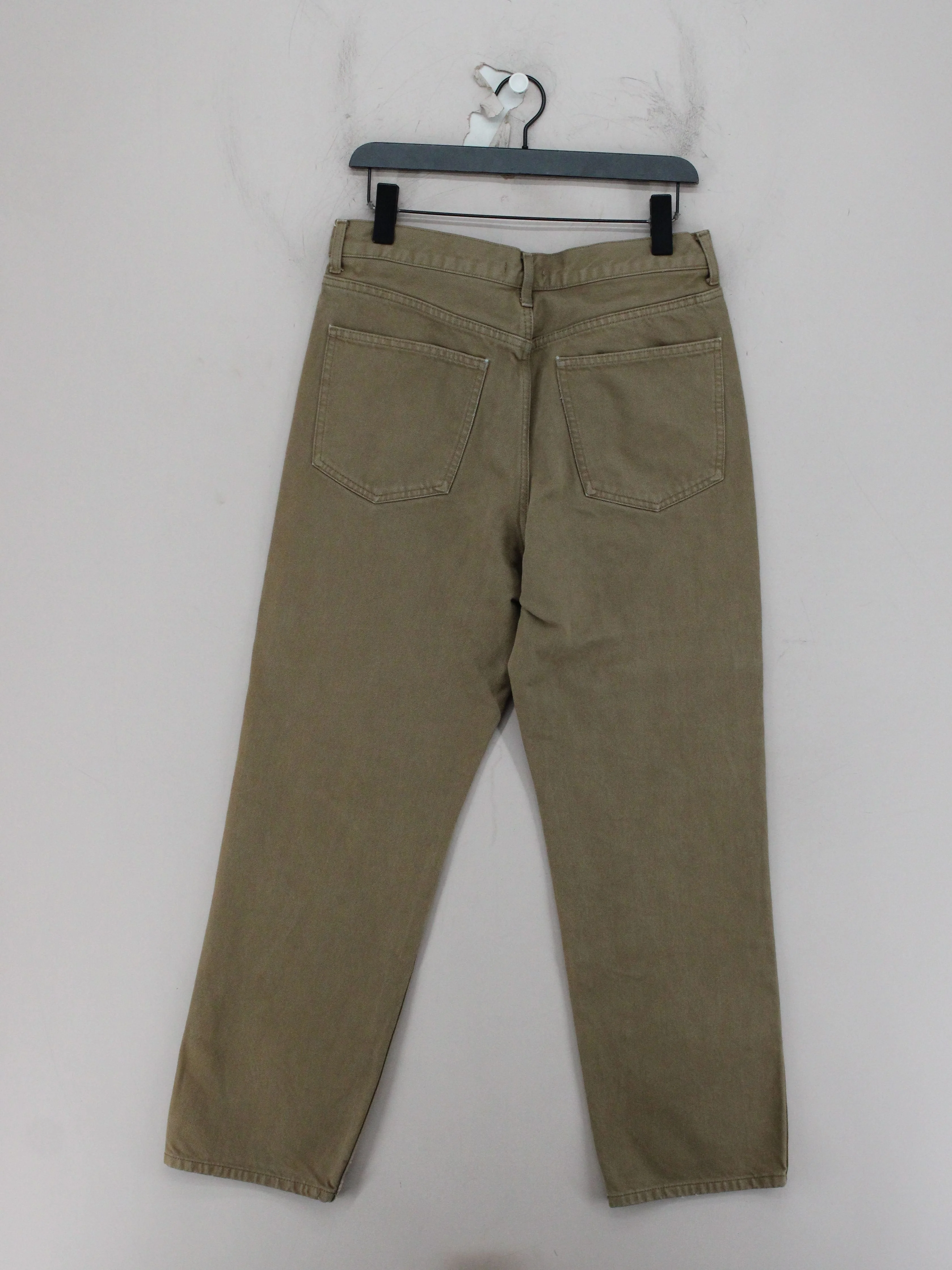 Uniqlo Men's Trousers W 32 in Tan 100% Cotton Straight Chino - Image 2
