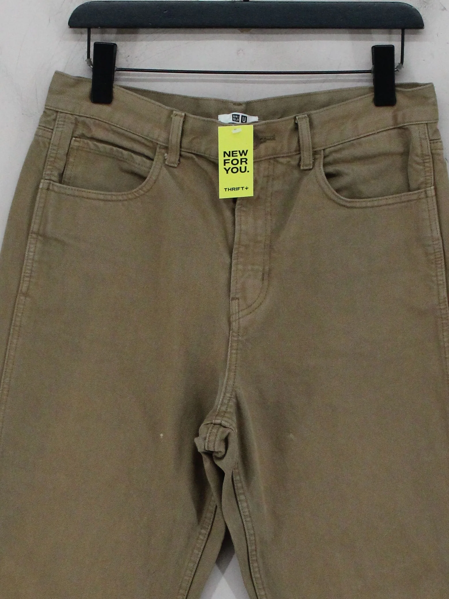 Uniqlo Men's Trousers W 32 in Tan 100% Cotton Straight Chino - Image 3