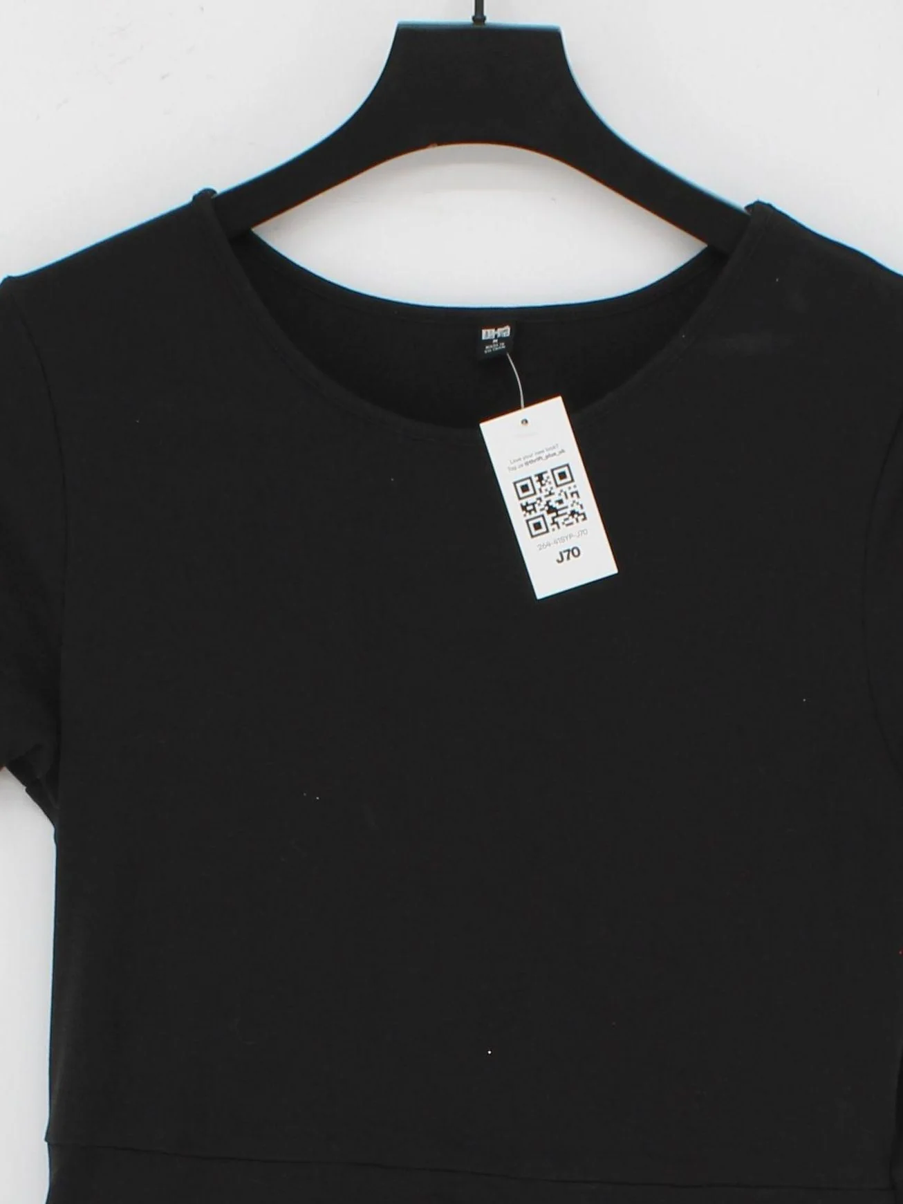 Uniqlo Skater Mini Dress M in Black - Image 3
